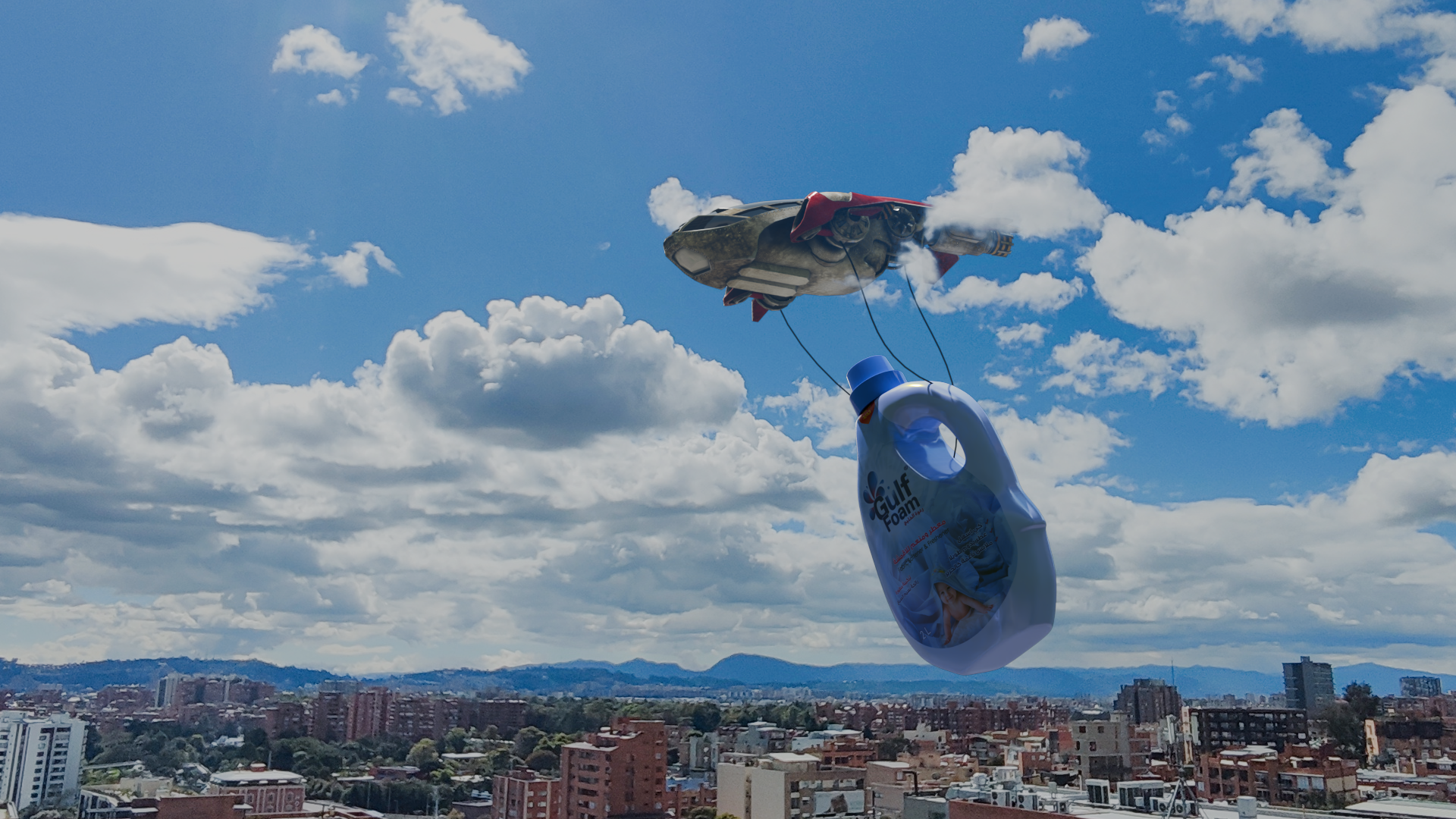 a blue and black abstract background with lines