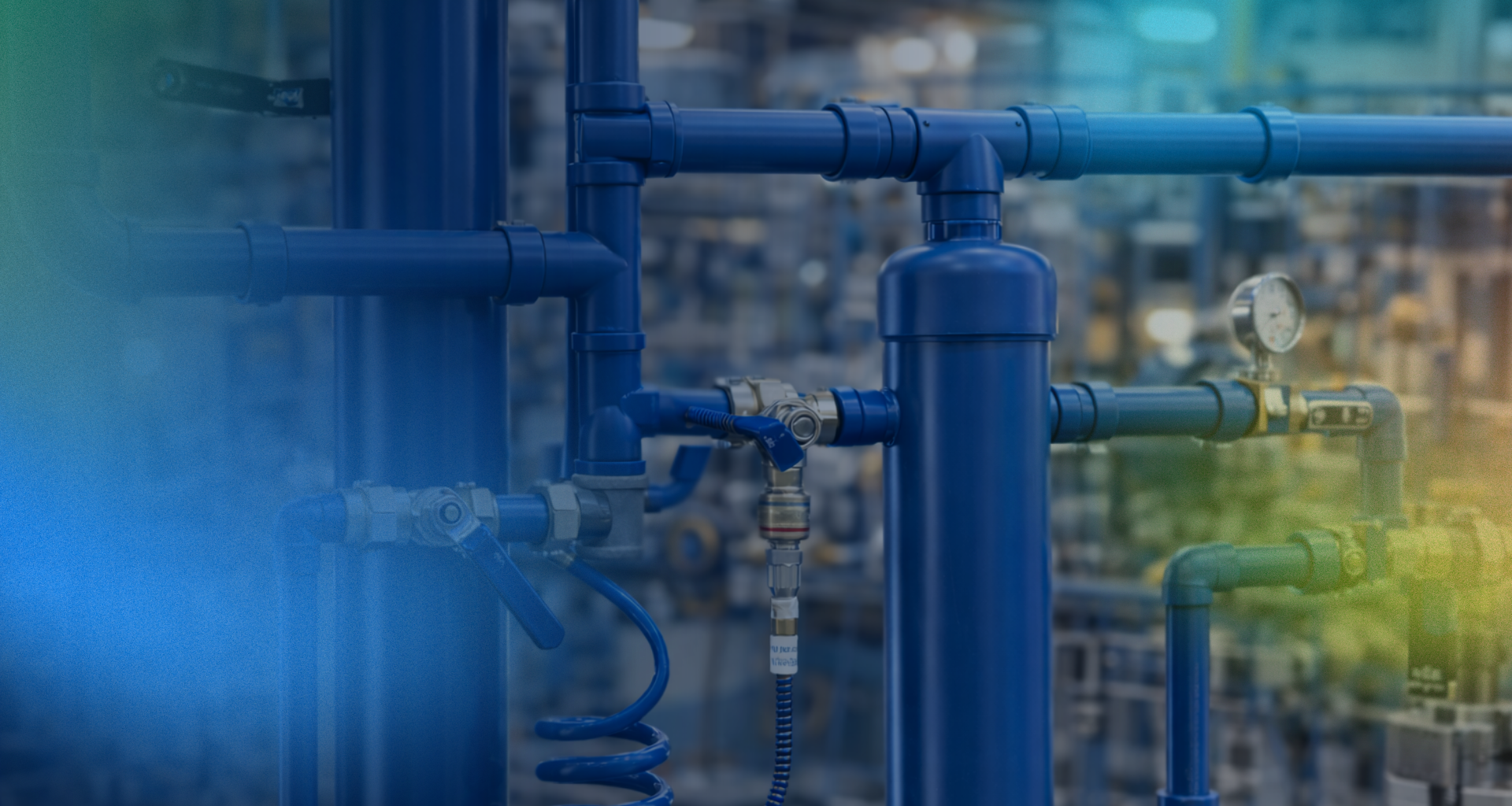 an abstract photo of a curved building with a blue sky in the background