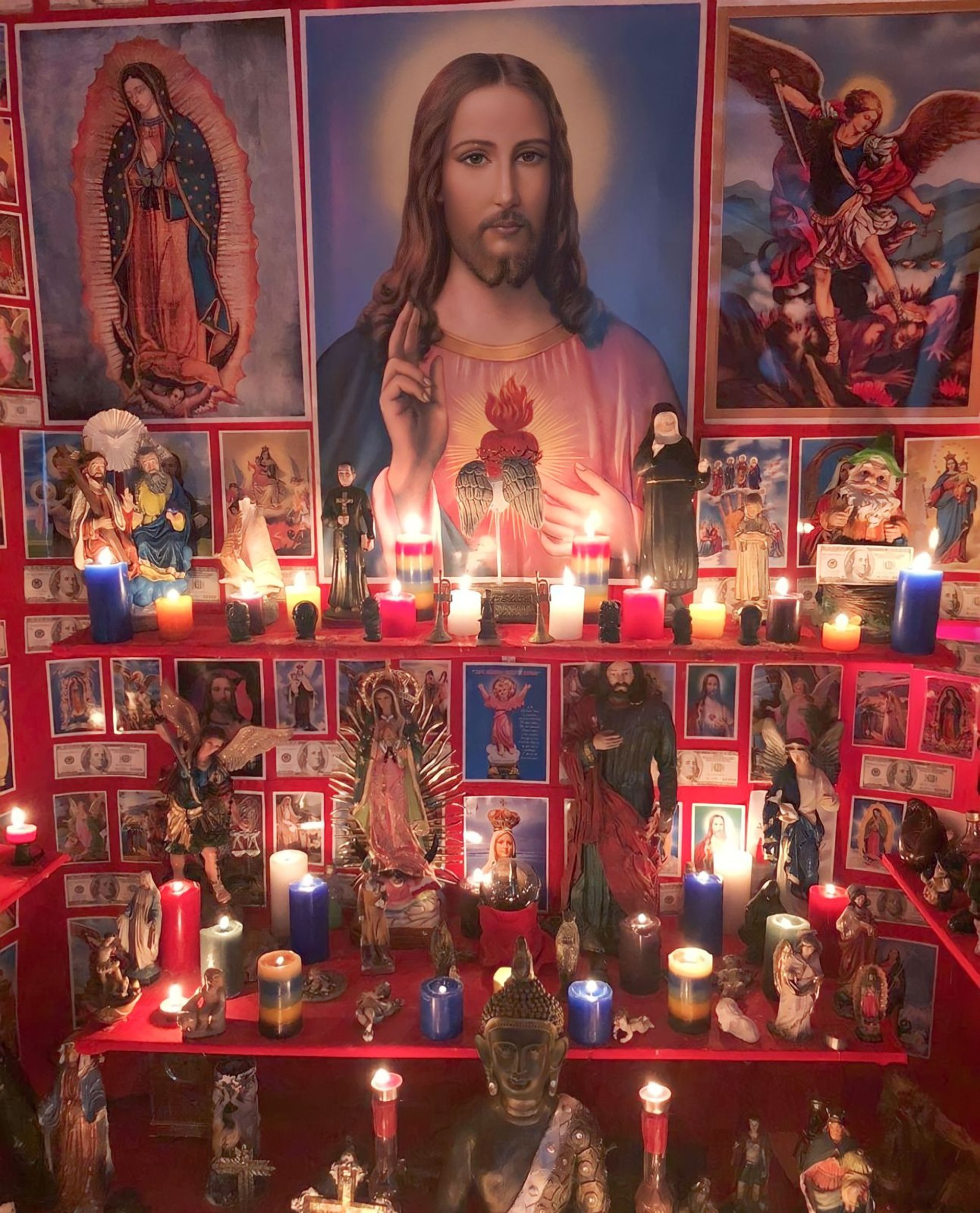 black and white starry night