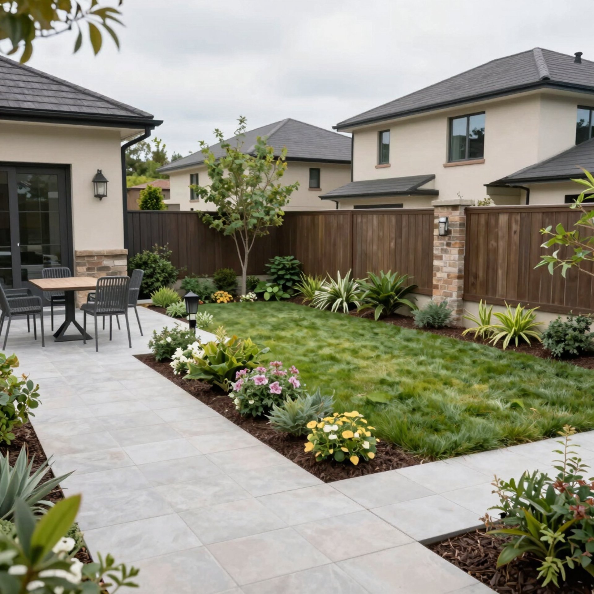 a stone lantern sitting on top of a rock next to a pond