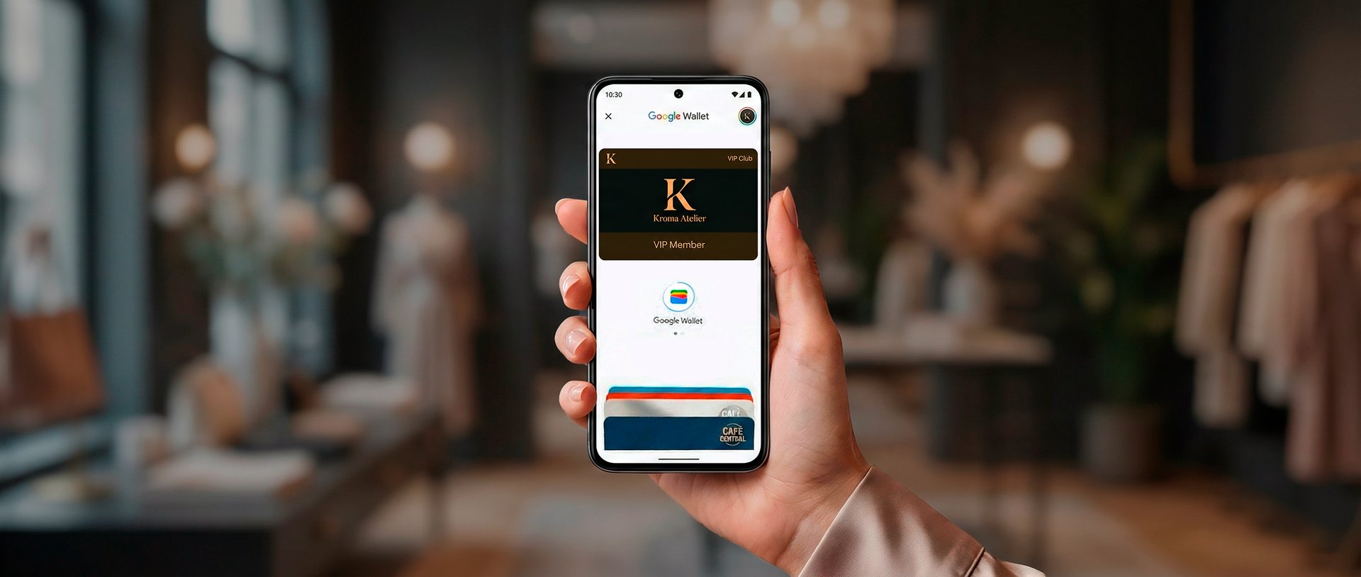 an abstract photo of a curved building with a blue sky in the background