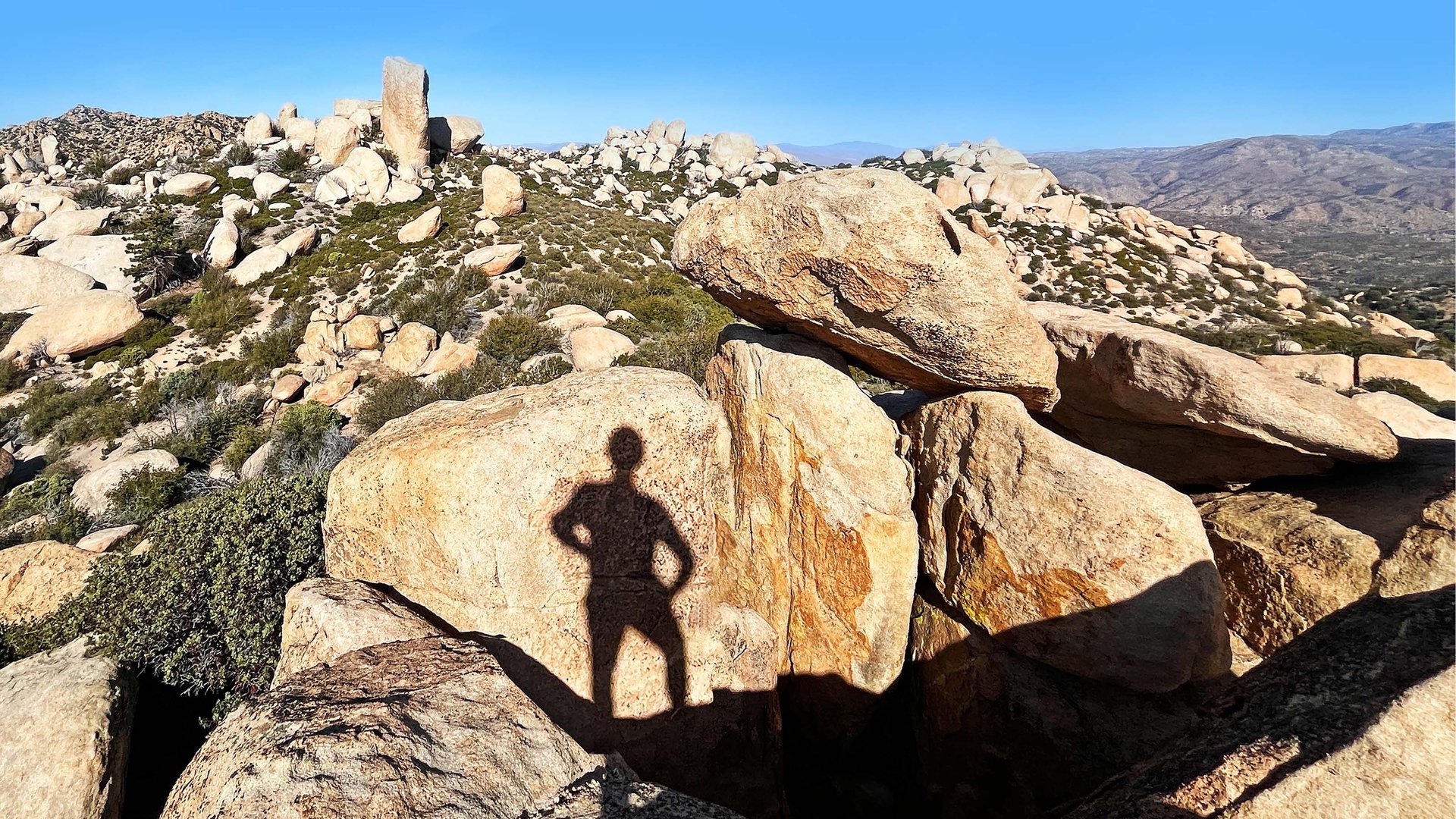 Popocatépetl and Iztaccíhuatl Seen on the Distant Horizon from Pico de Orizaba, Puebla, Mexico