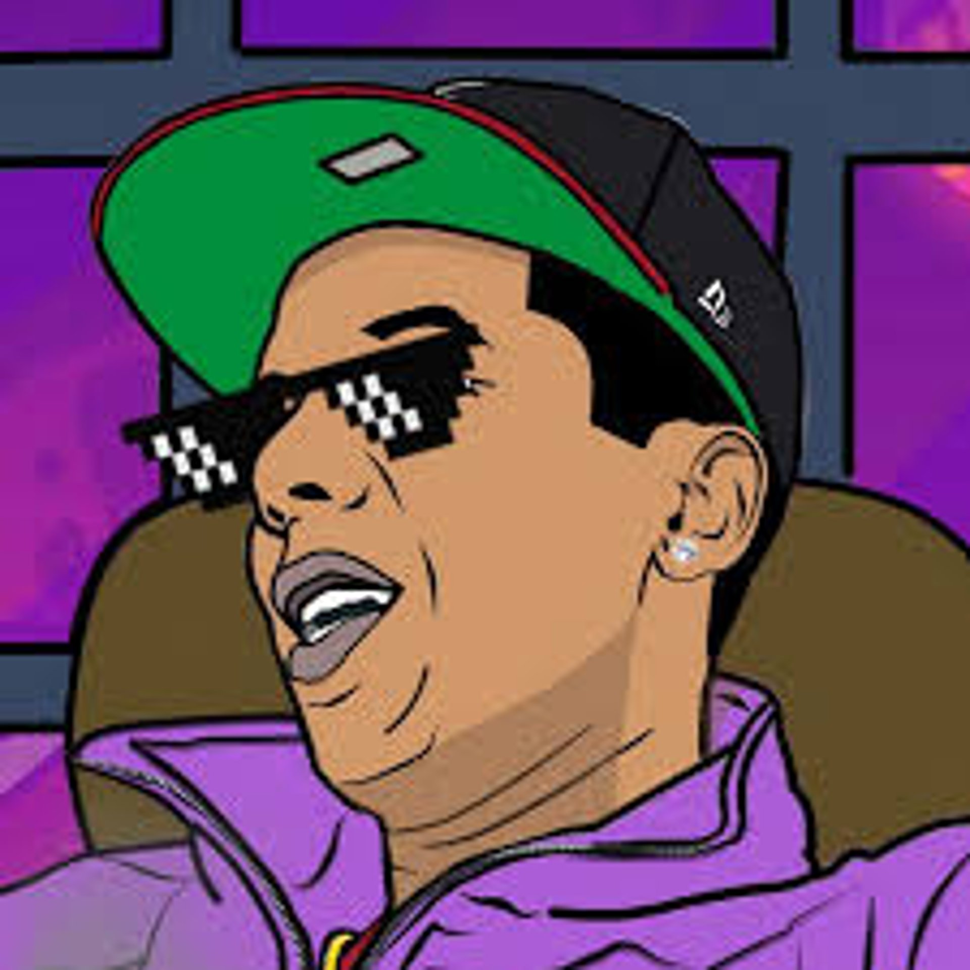 a man singing into a microphone