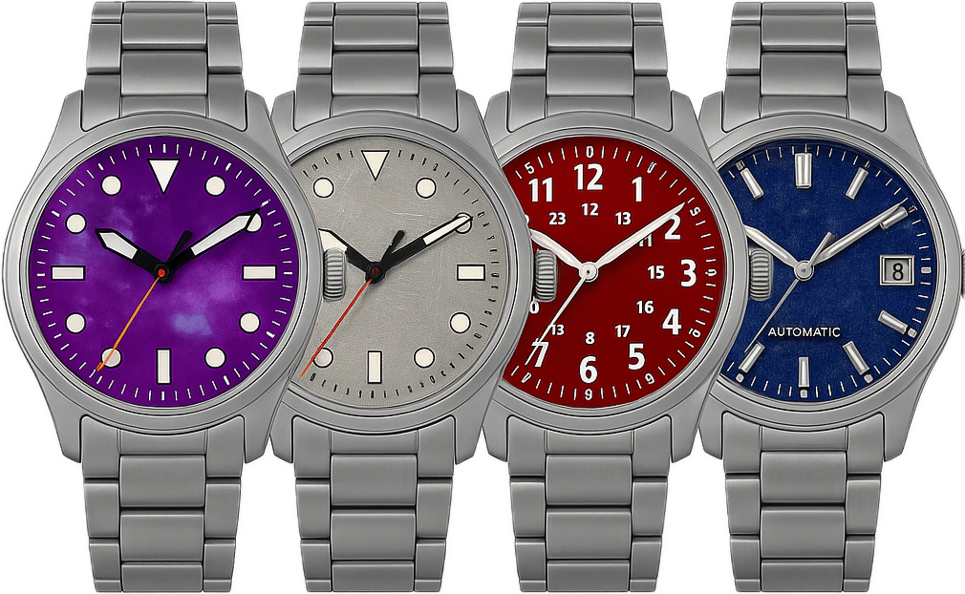 black framed Dali Uhr clock