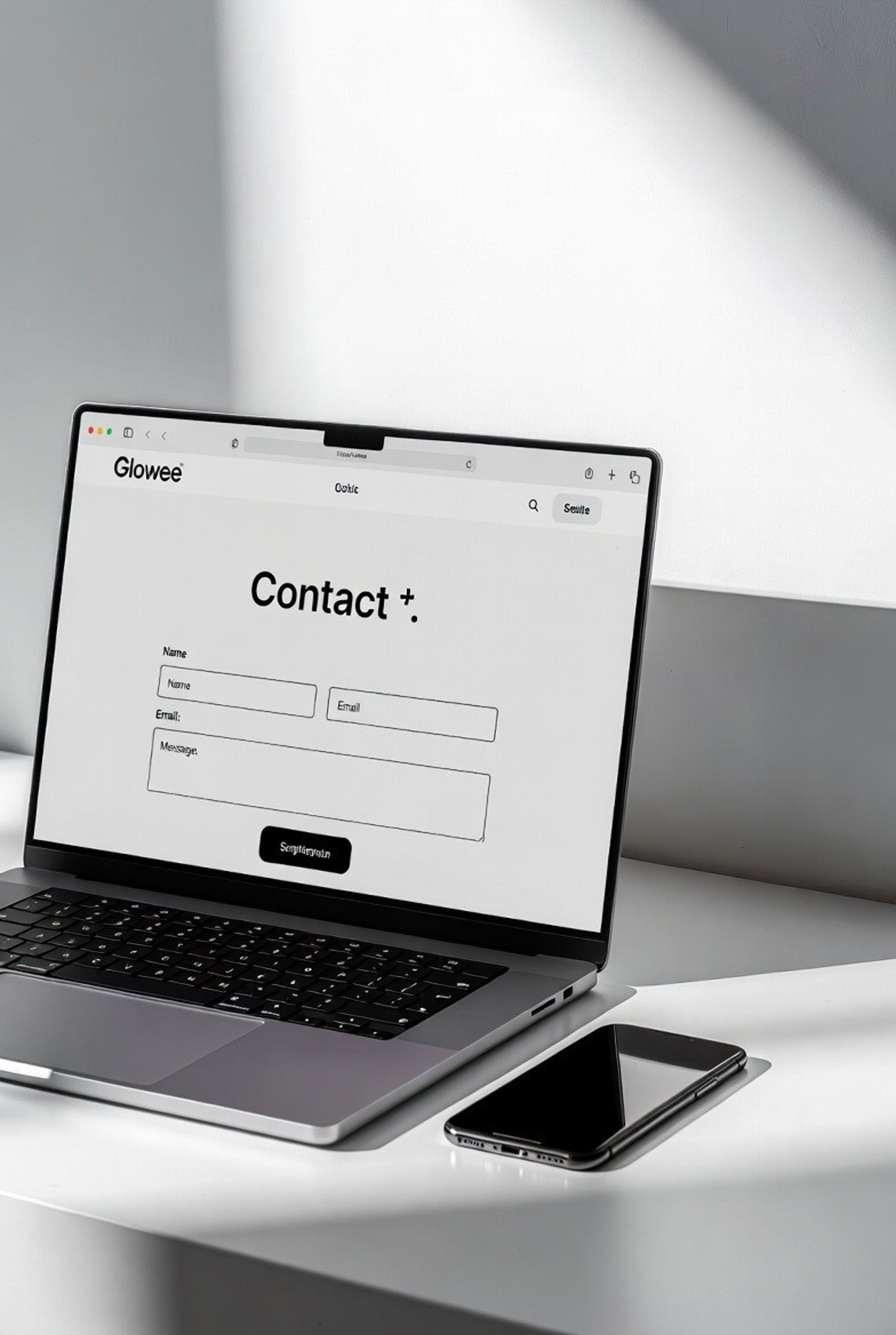 gray computer monitor