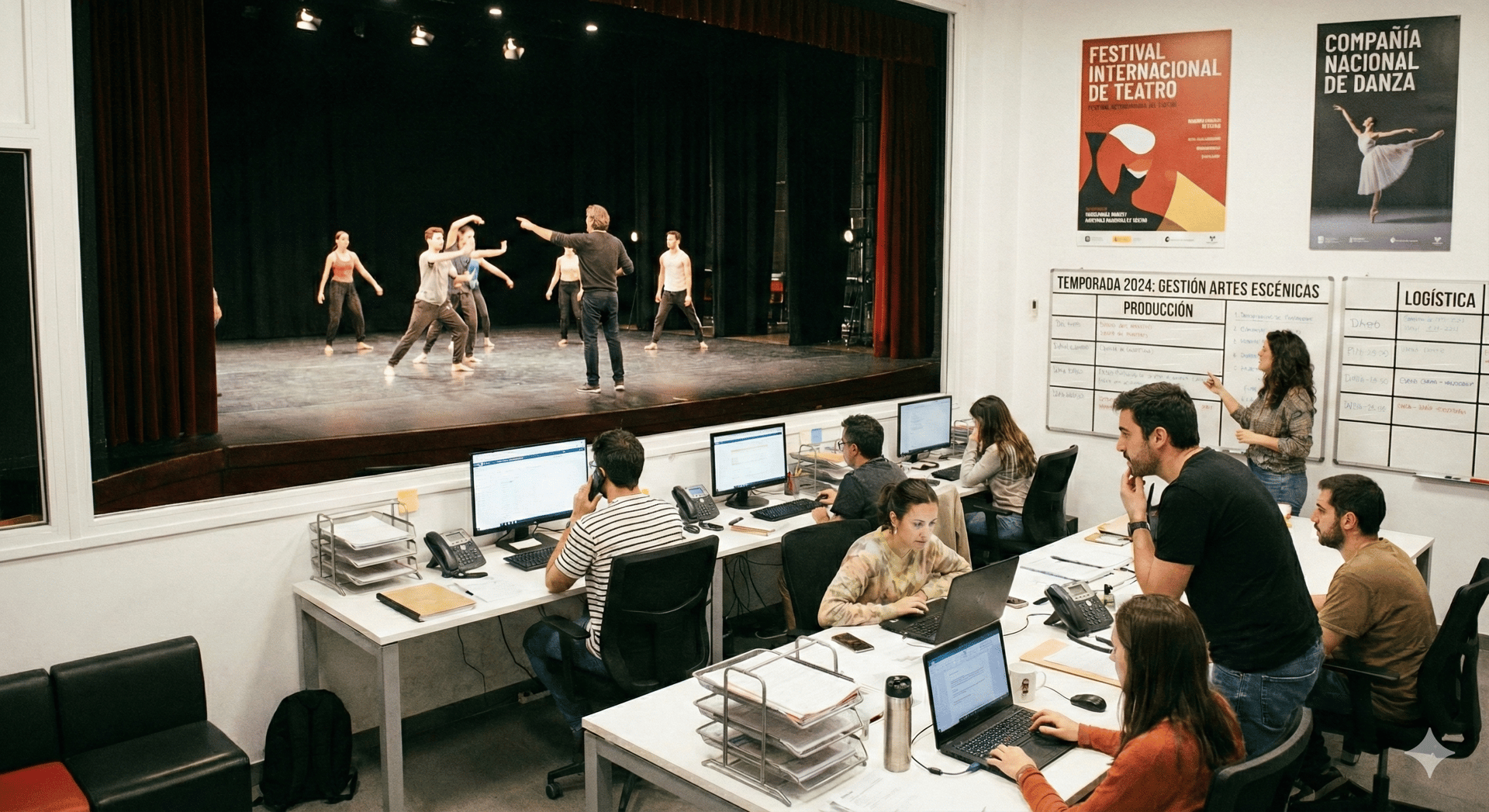 an abstract photo of a curved building with a blue sky in the background