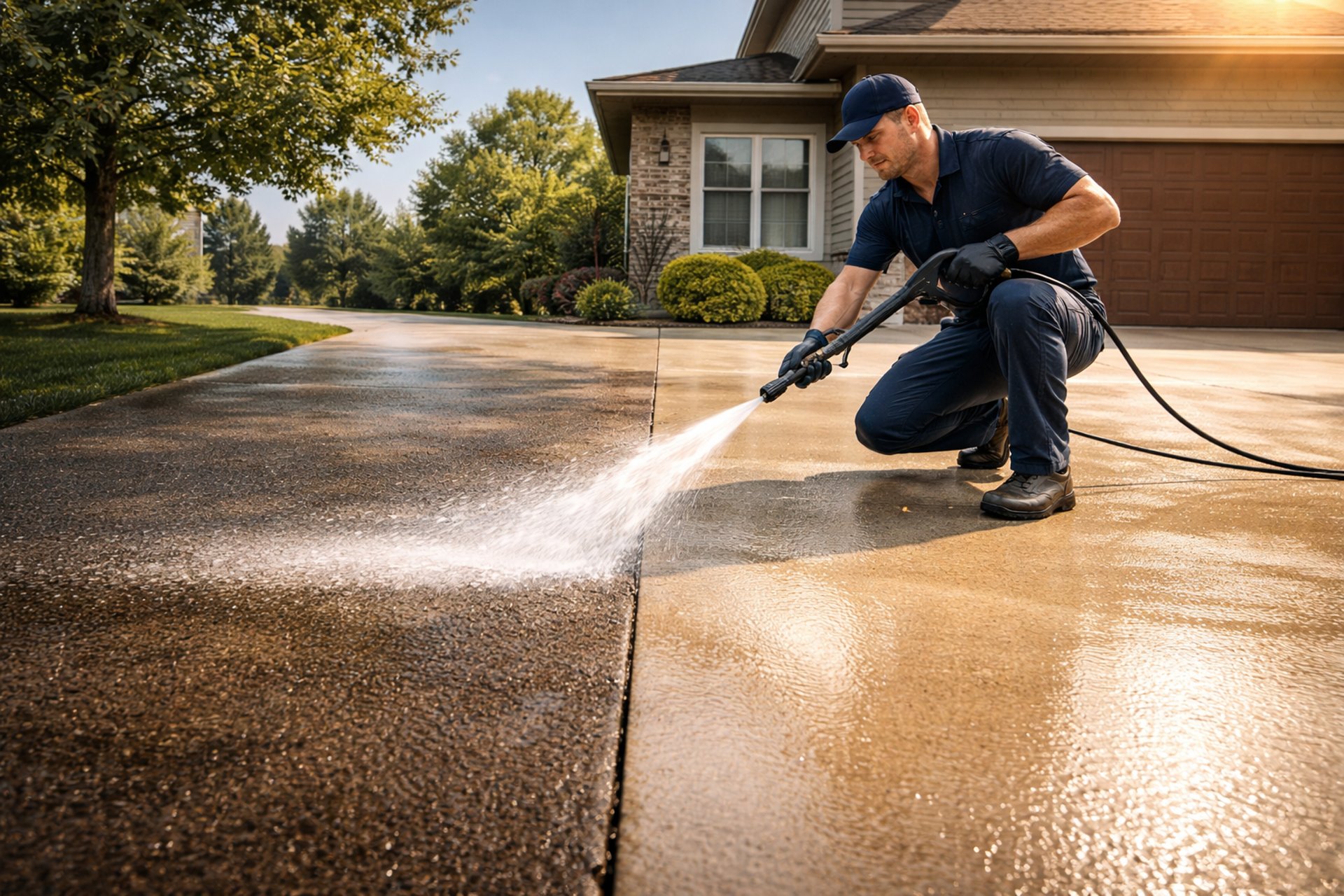 black and brown leather padded tub sofa