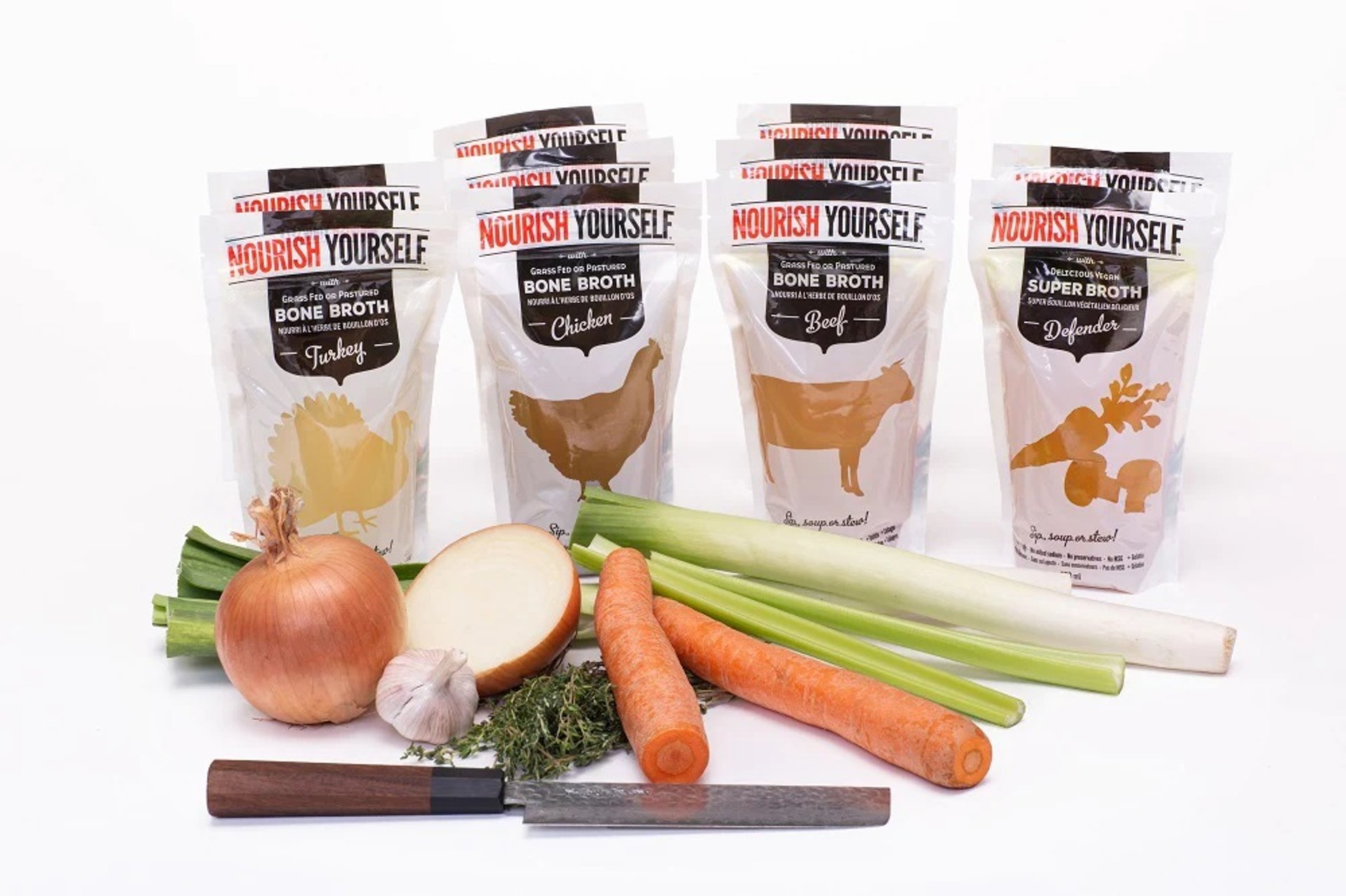 meat and vegetable soup