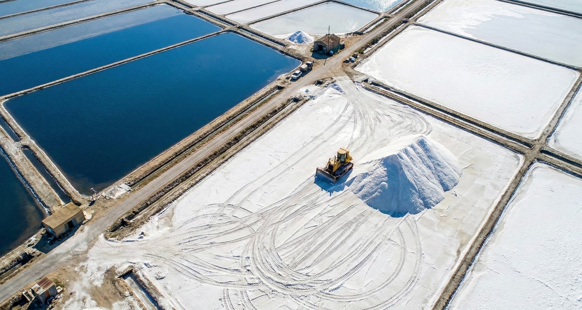 an abstract photo of a curved building with a blue sky in the background
