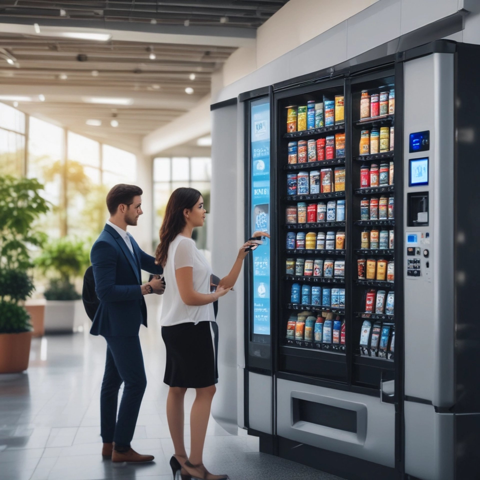 an abstract photo of a curved building with a blue sky in the background
