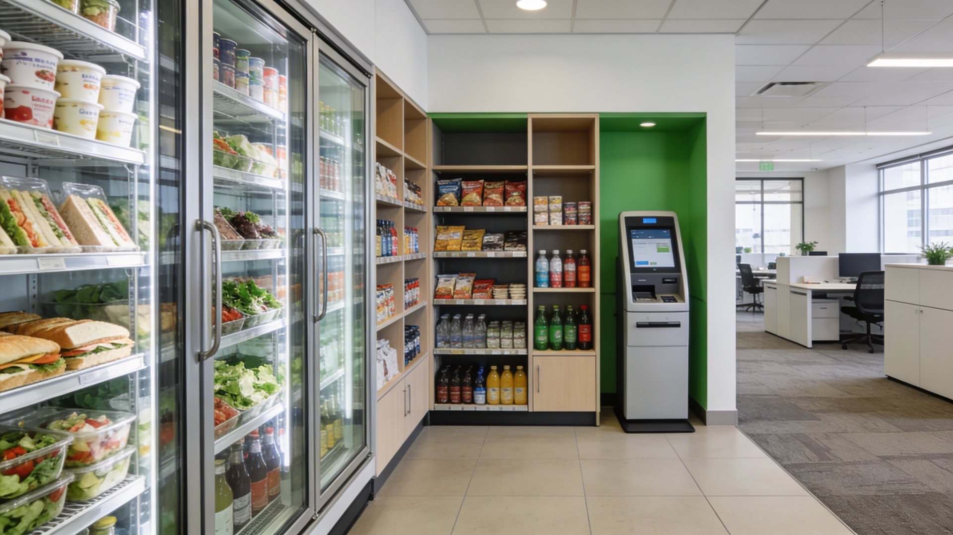 an abstract photo of a curved building with a blue sky in the background