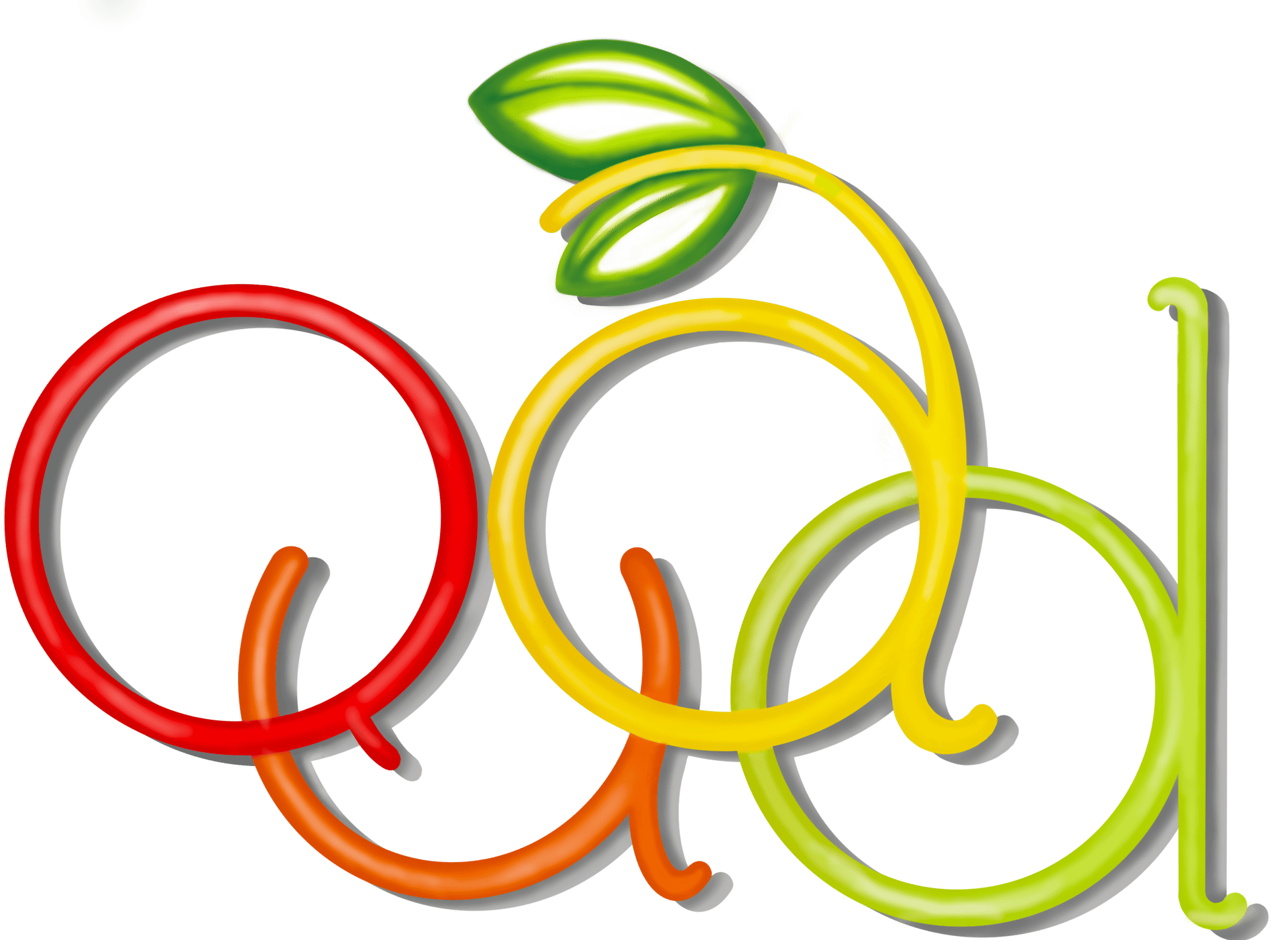 an abstract photo of a curved building with a blue sky in the background