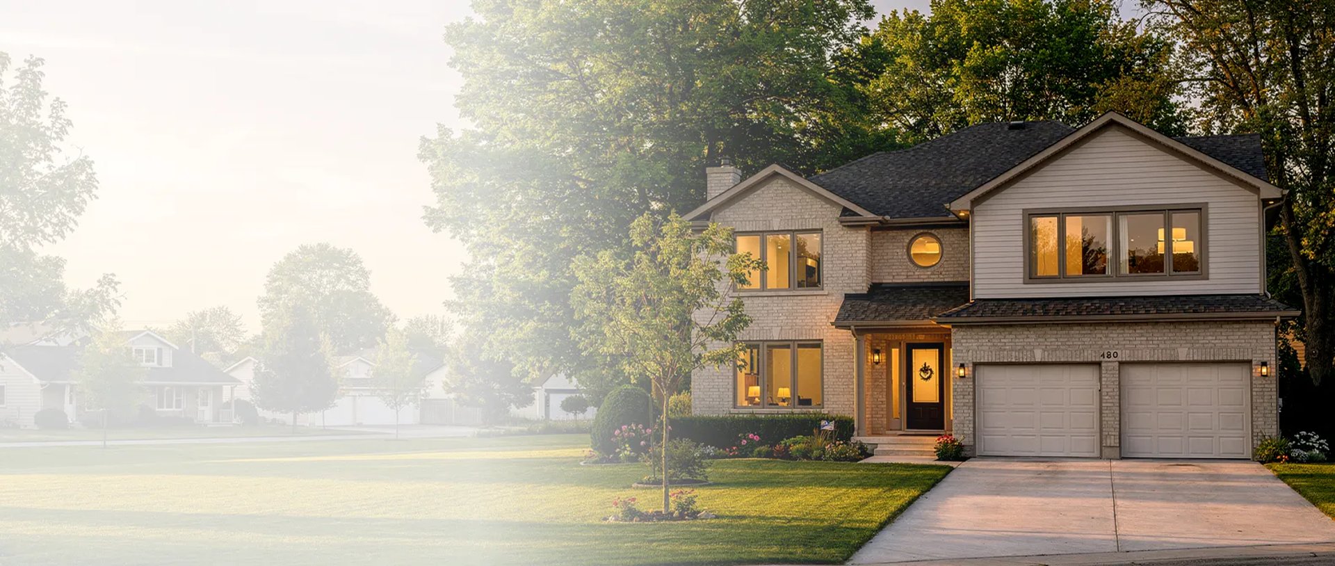 Beautiful country home presented through professional real estate photography