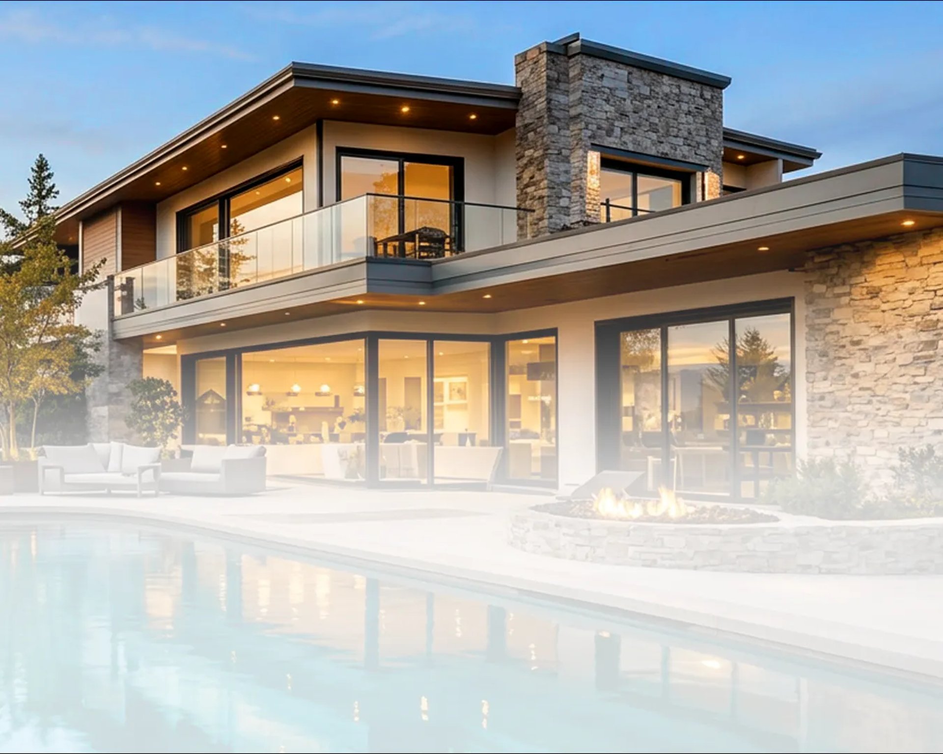 Modern luxury home featured in a cinematic real estate listing video