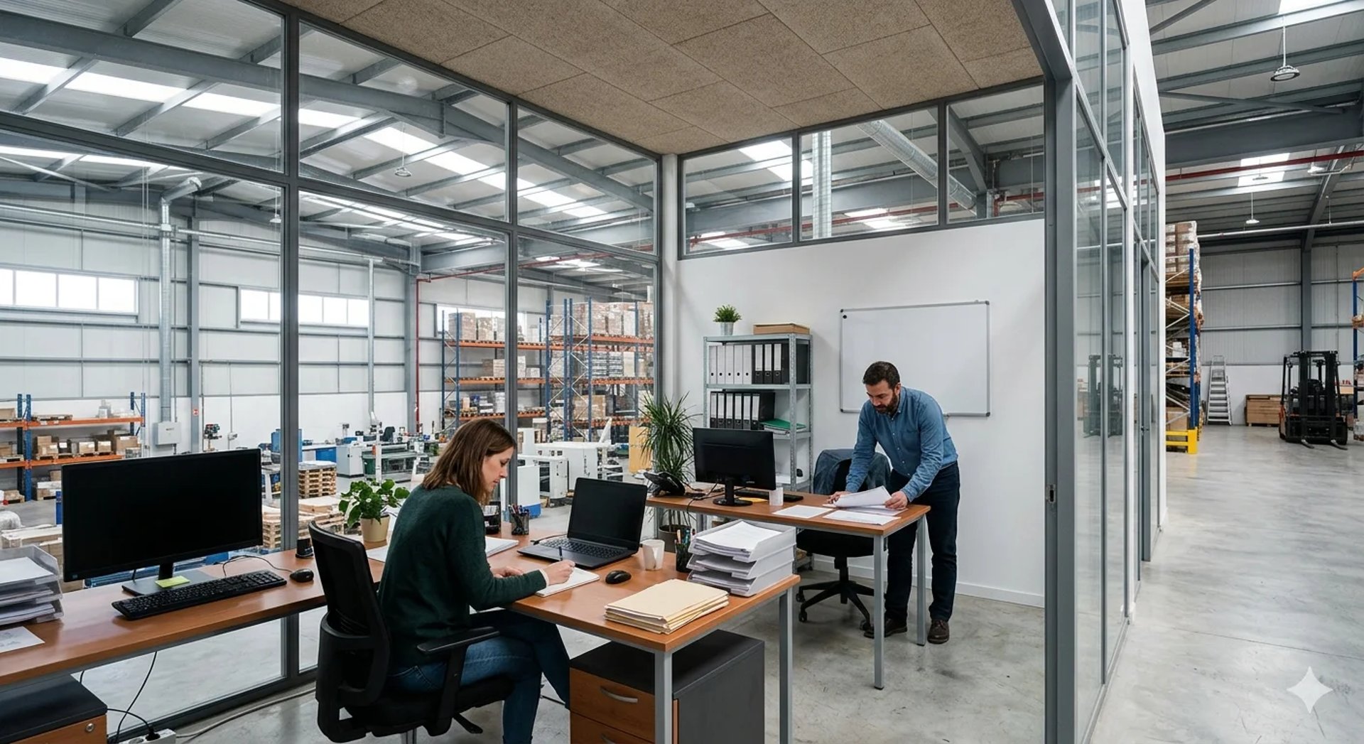 people inside building