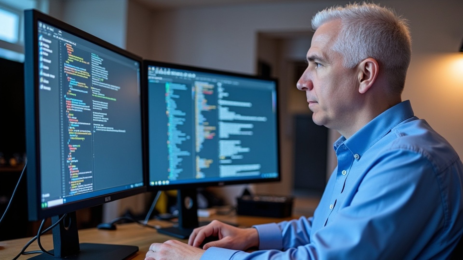 gray computer monitor