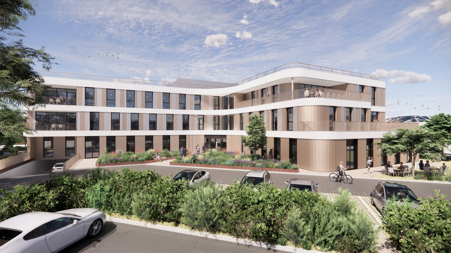 black and brown leather padded tub sofa