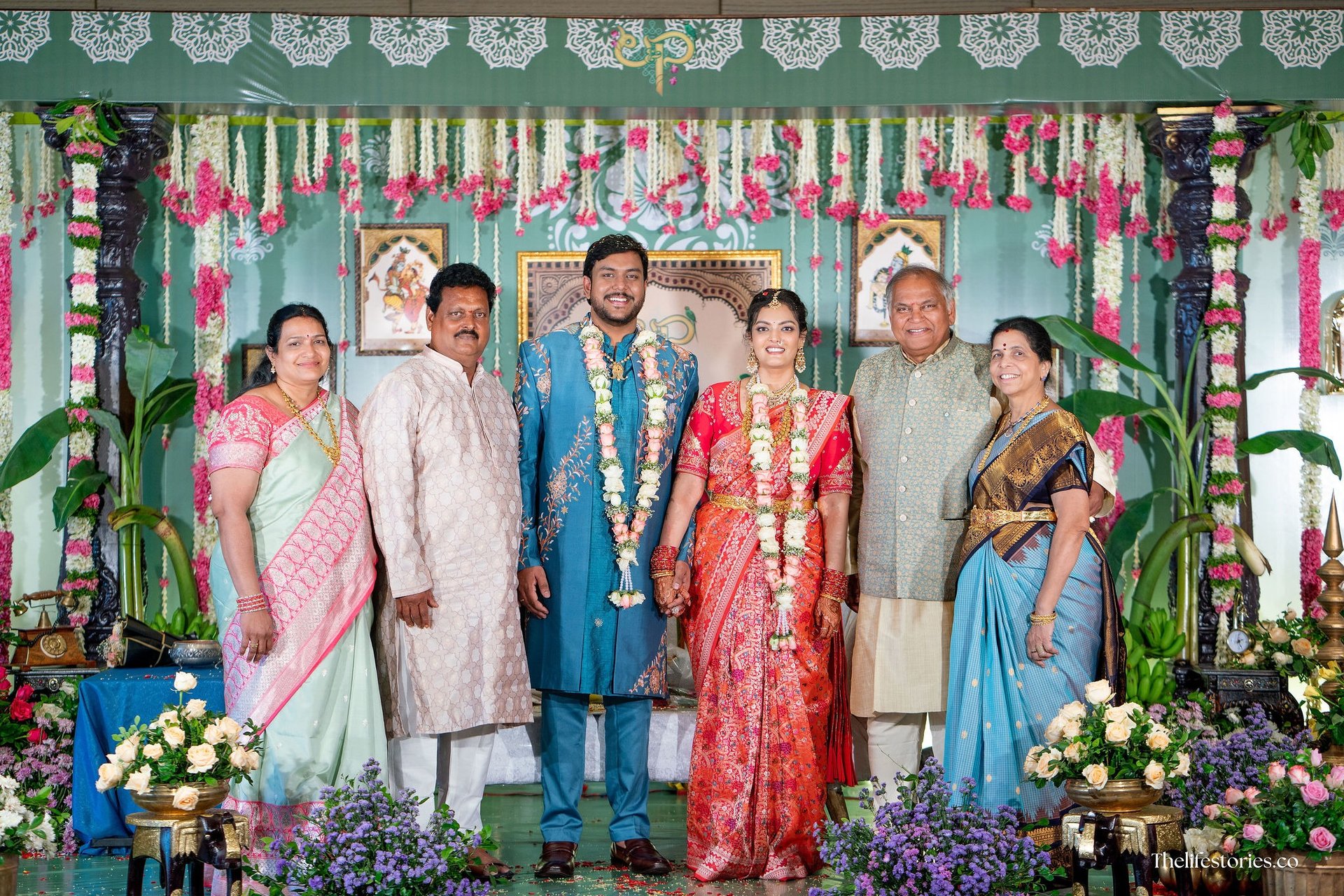 couple wearing silver-colored rings
