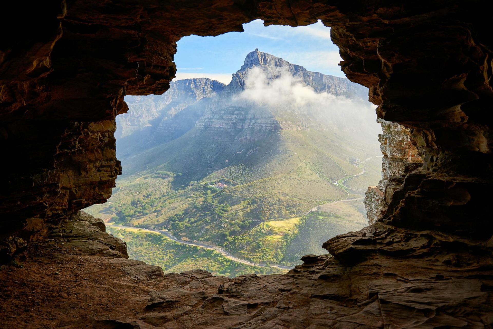 man sitting on ledge