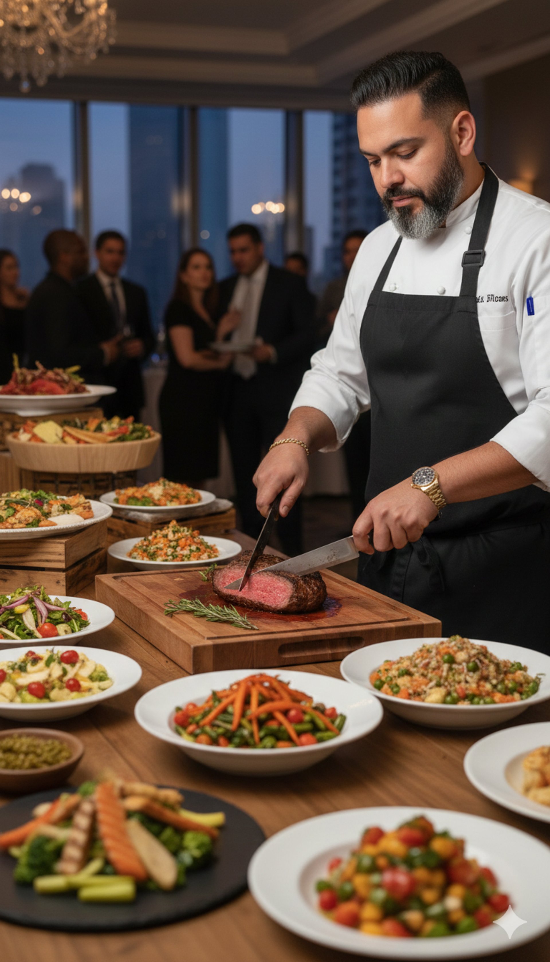 an abstract photo of a curved building with a blue sky in the background