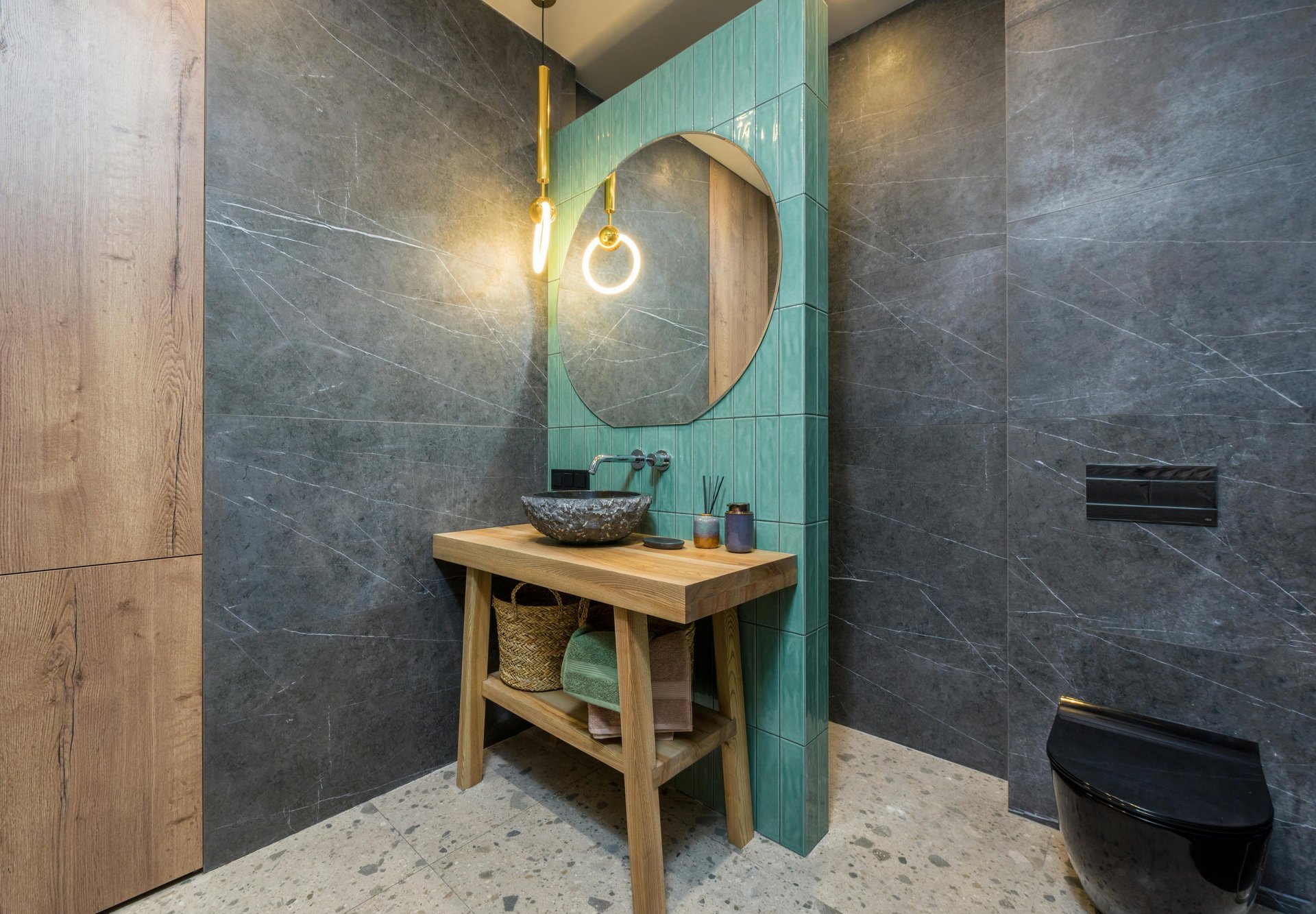 black and brown leather padded tub sofa