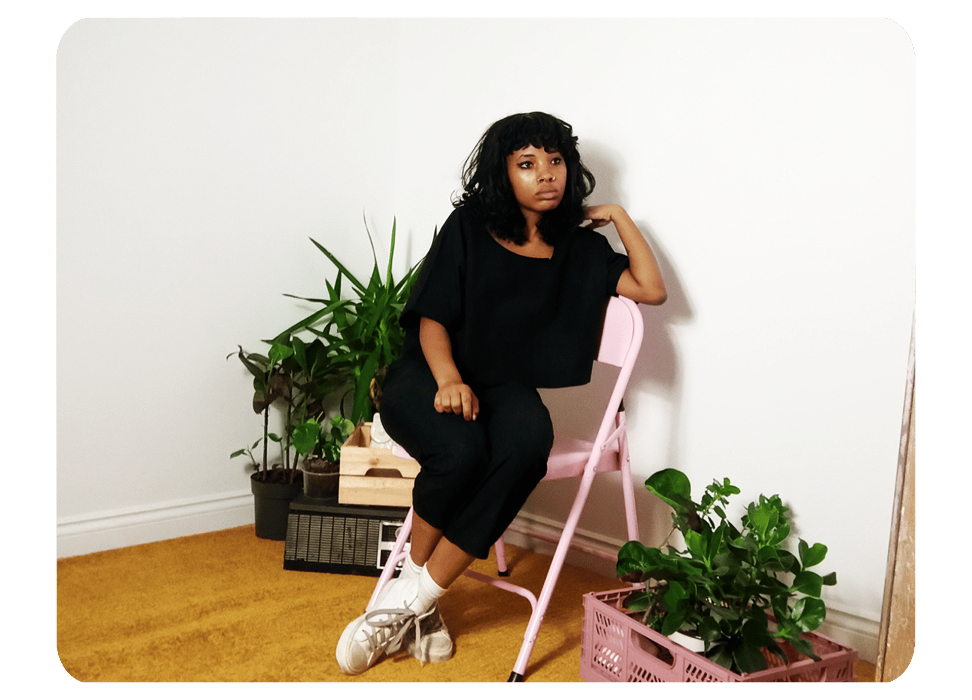 white and brown train door