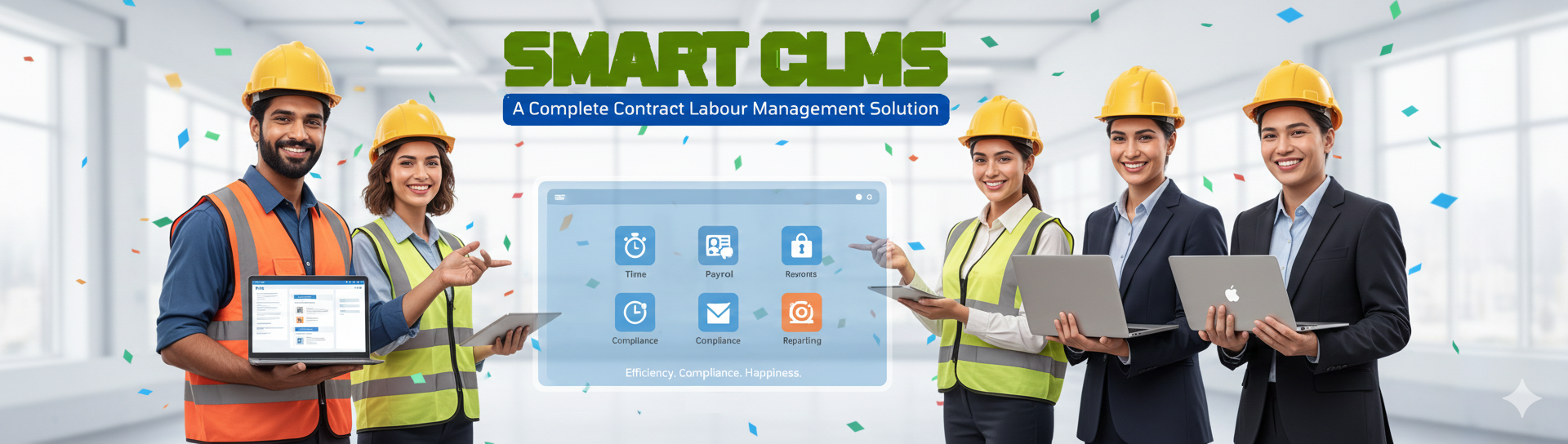 black metal empty building