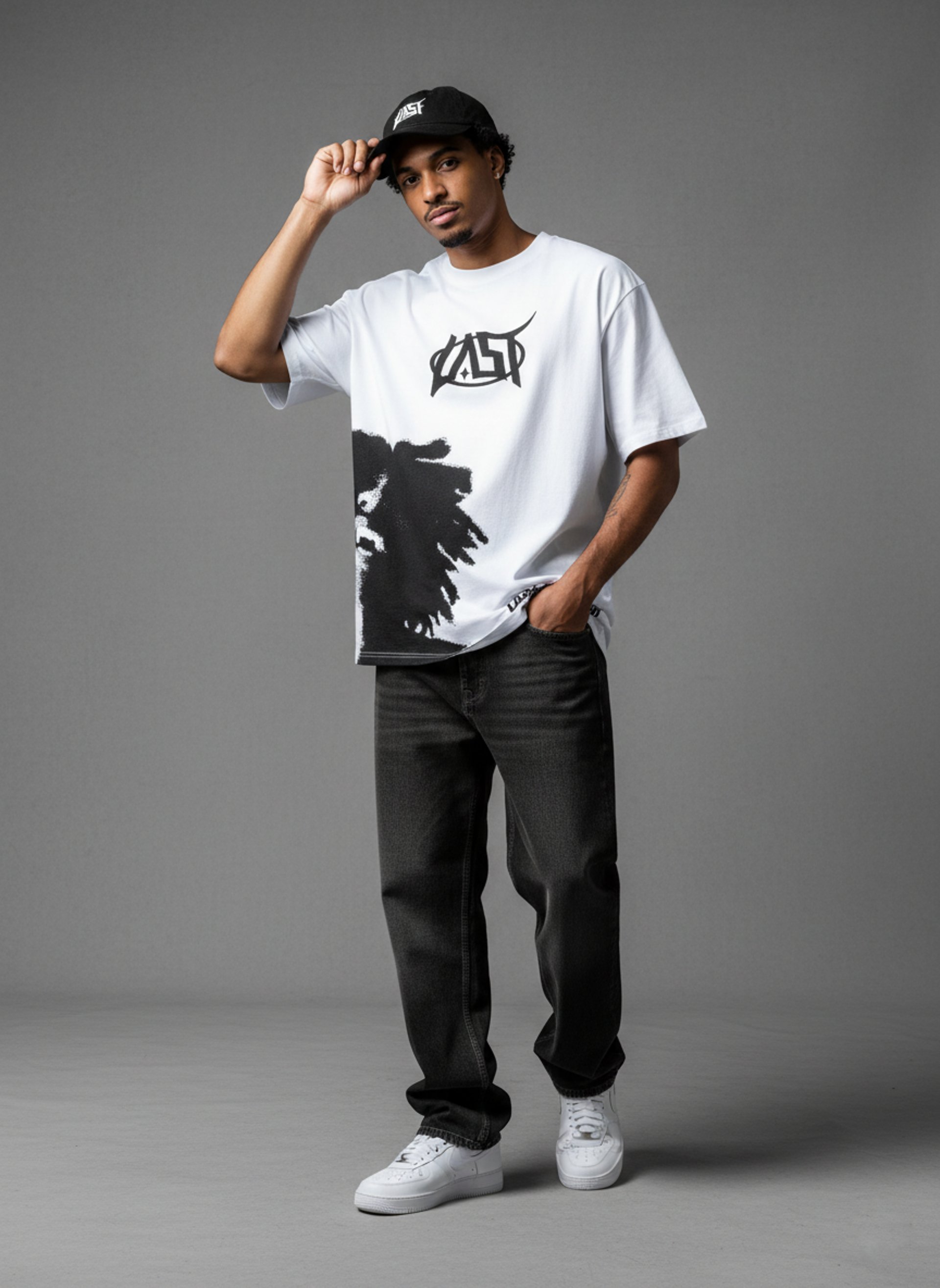 person wearing grey knit sweater