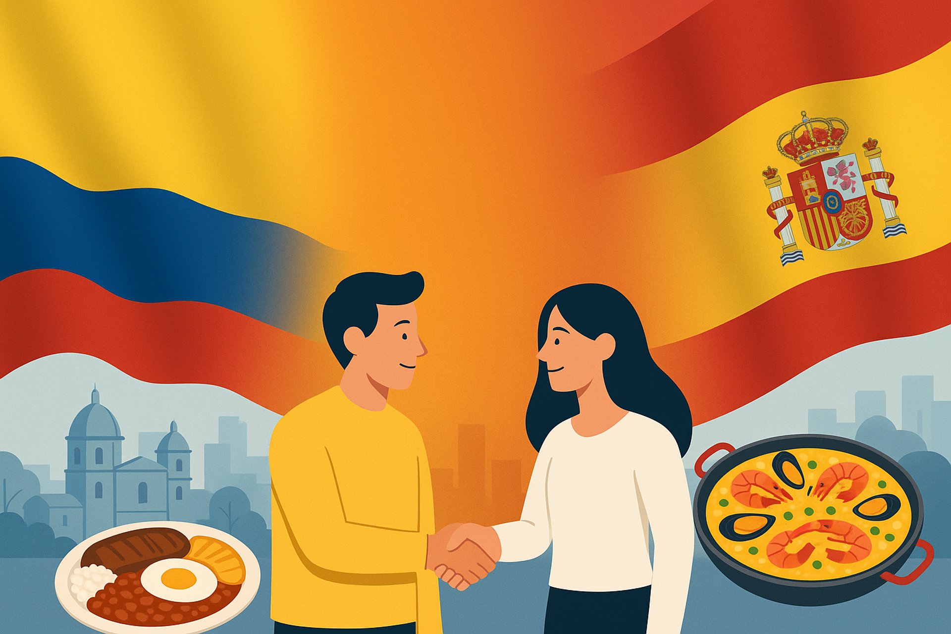 integración Colombianos en España