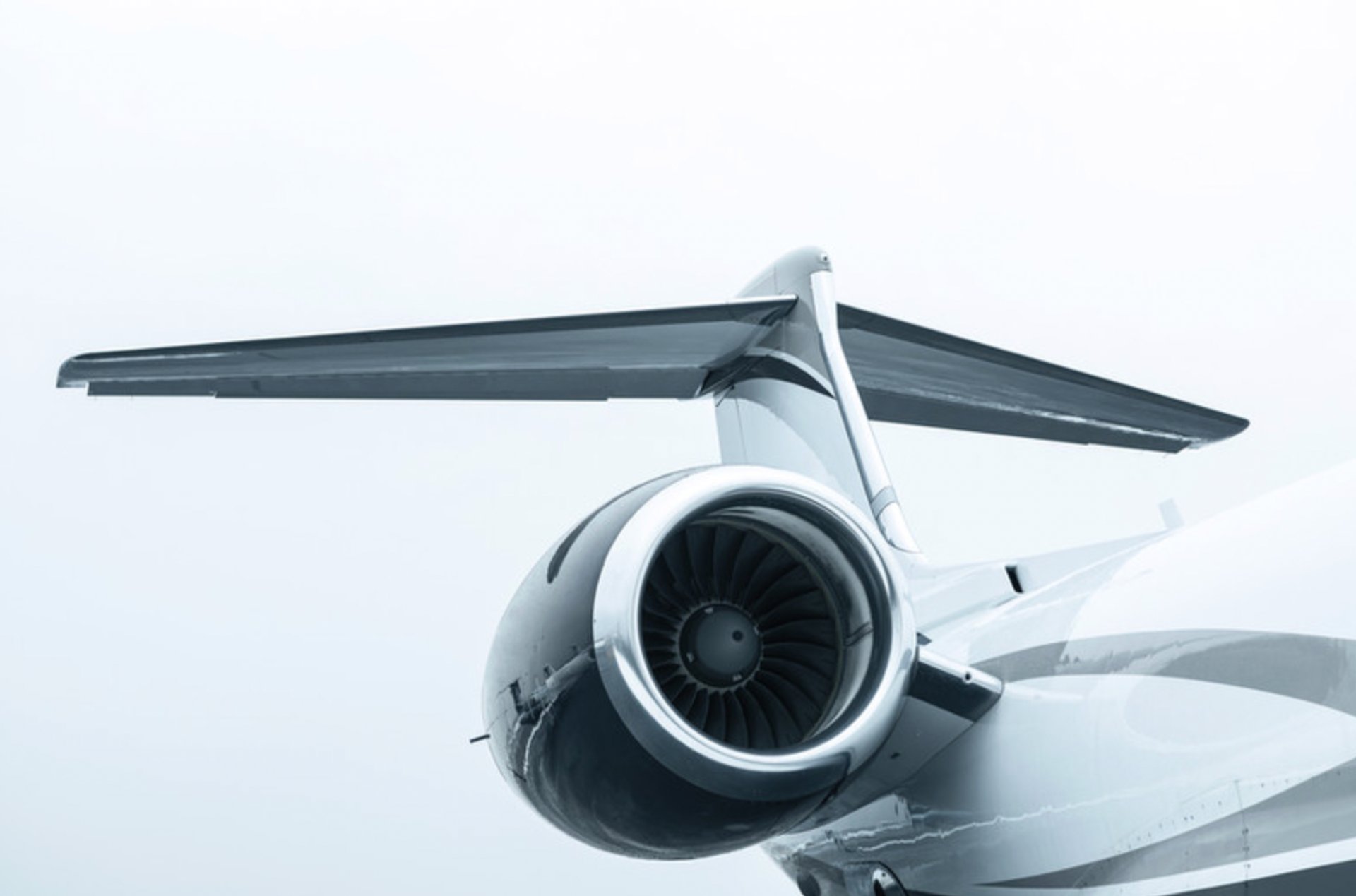 a large airplane on the runway