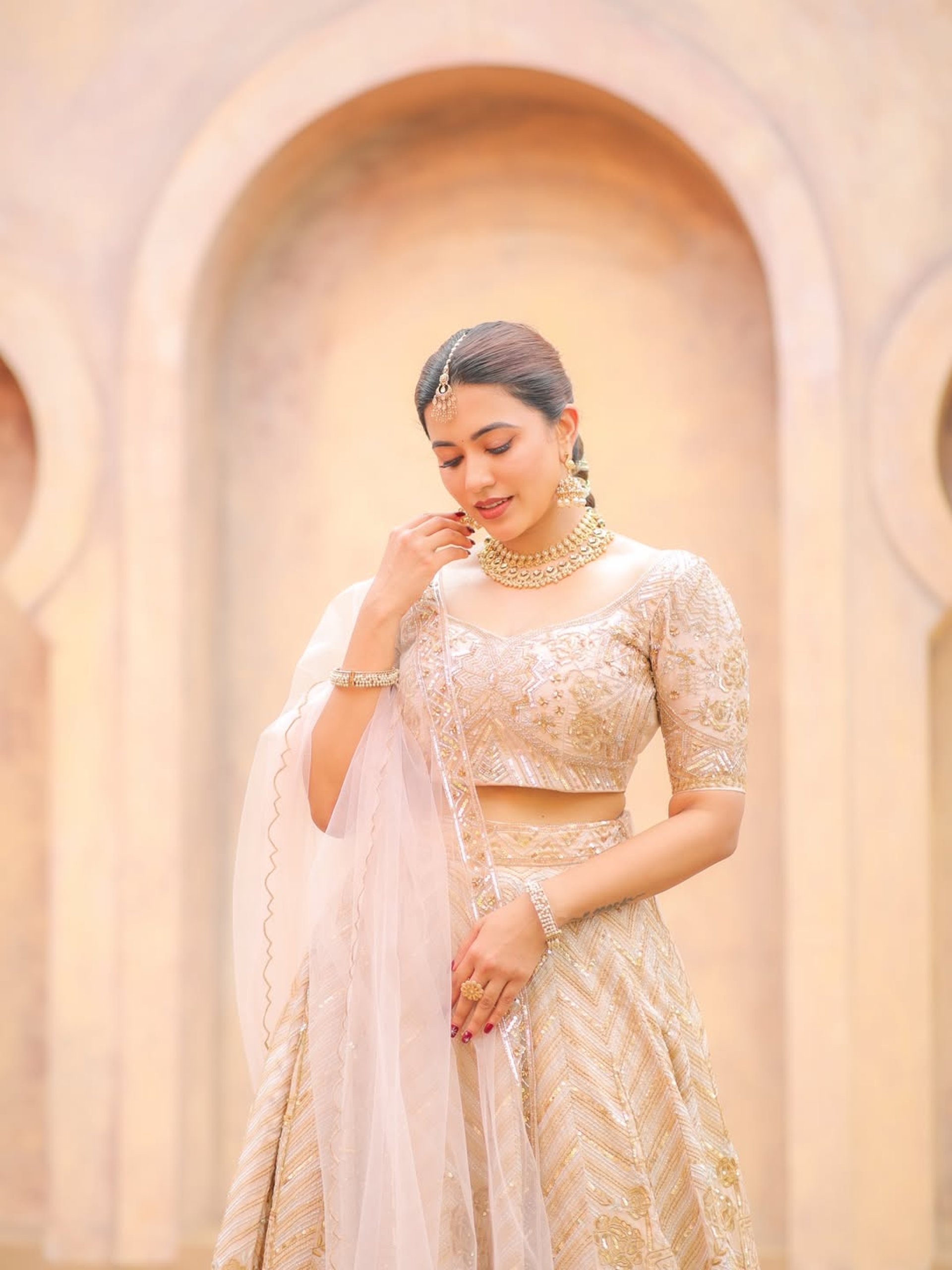 person wearing grey knit sweater