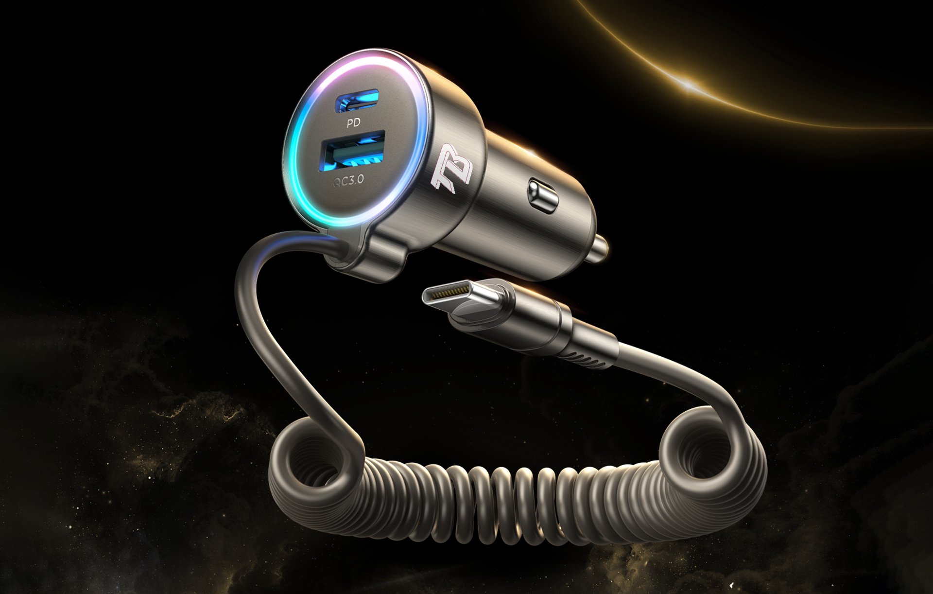 an abstract photo of a curved building with a blue sky in the background