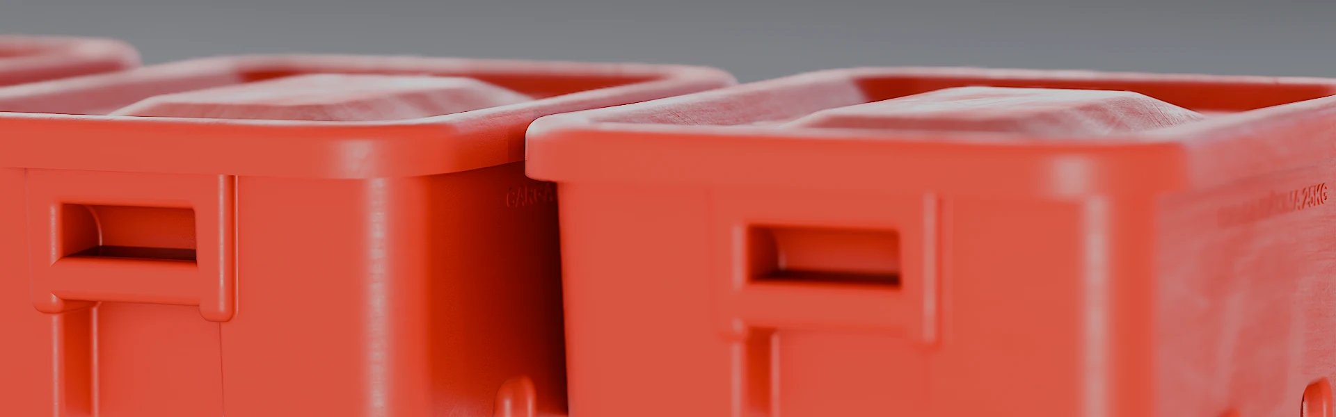 an abstract photo of a curved building with a blue sky in the background