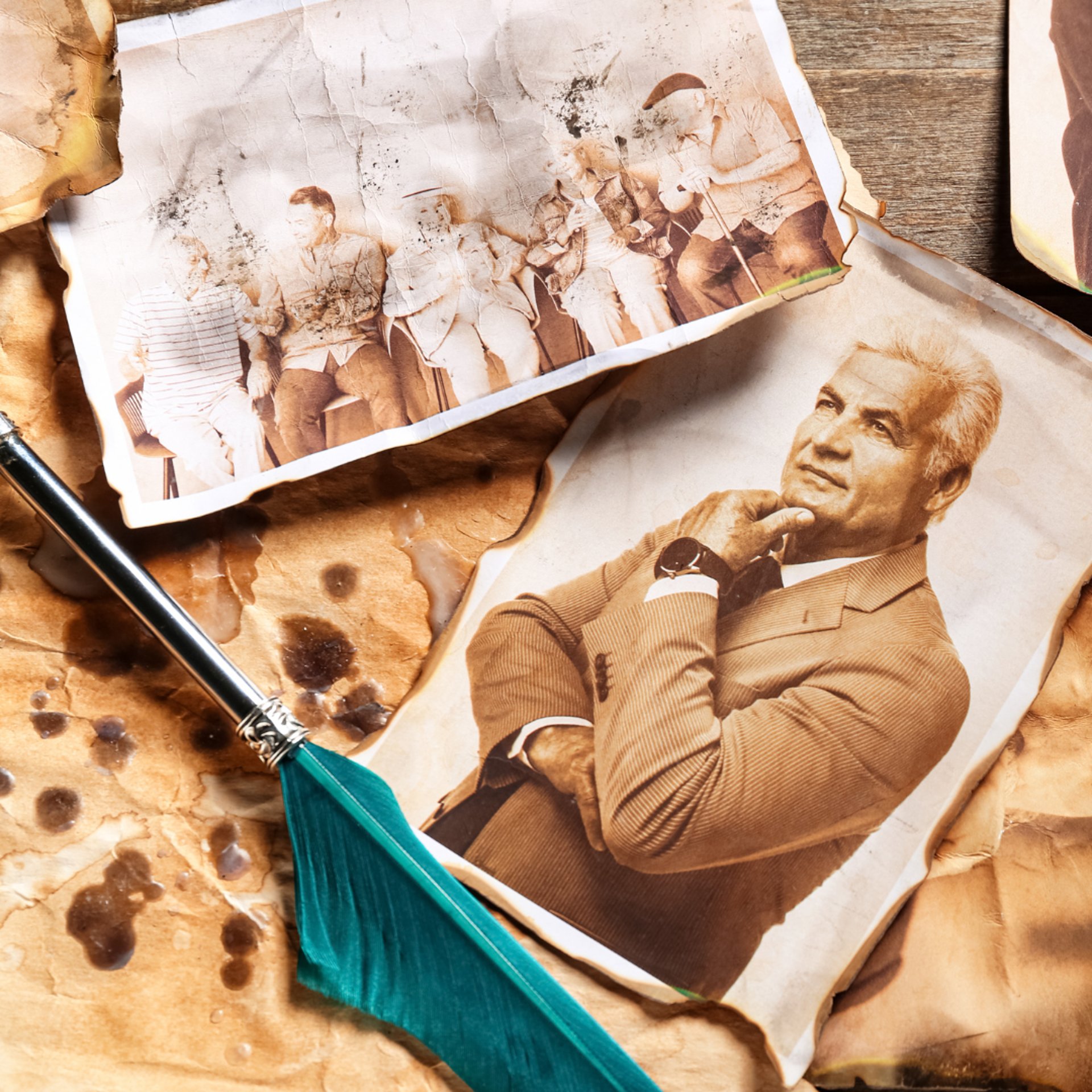 an abstract photo of a curved building with a blue sky in the background
