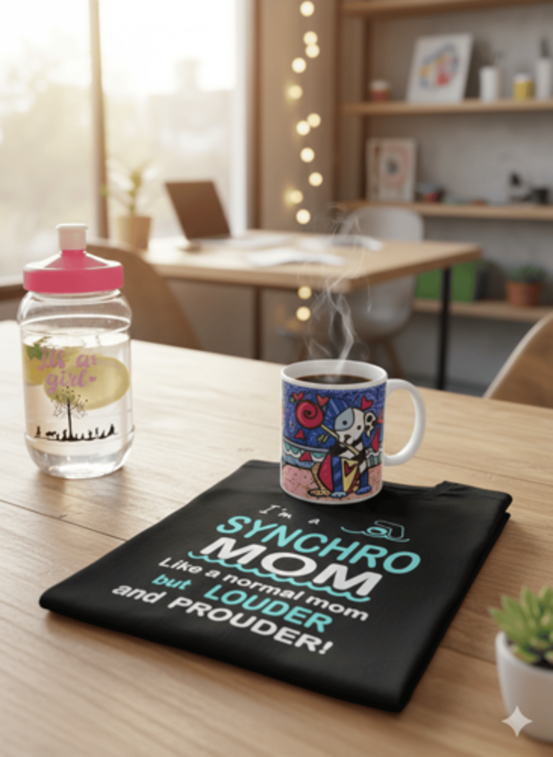 black blue and yellow textile