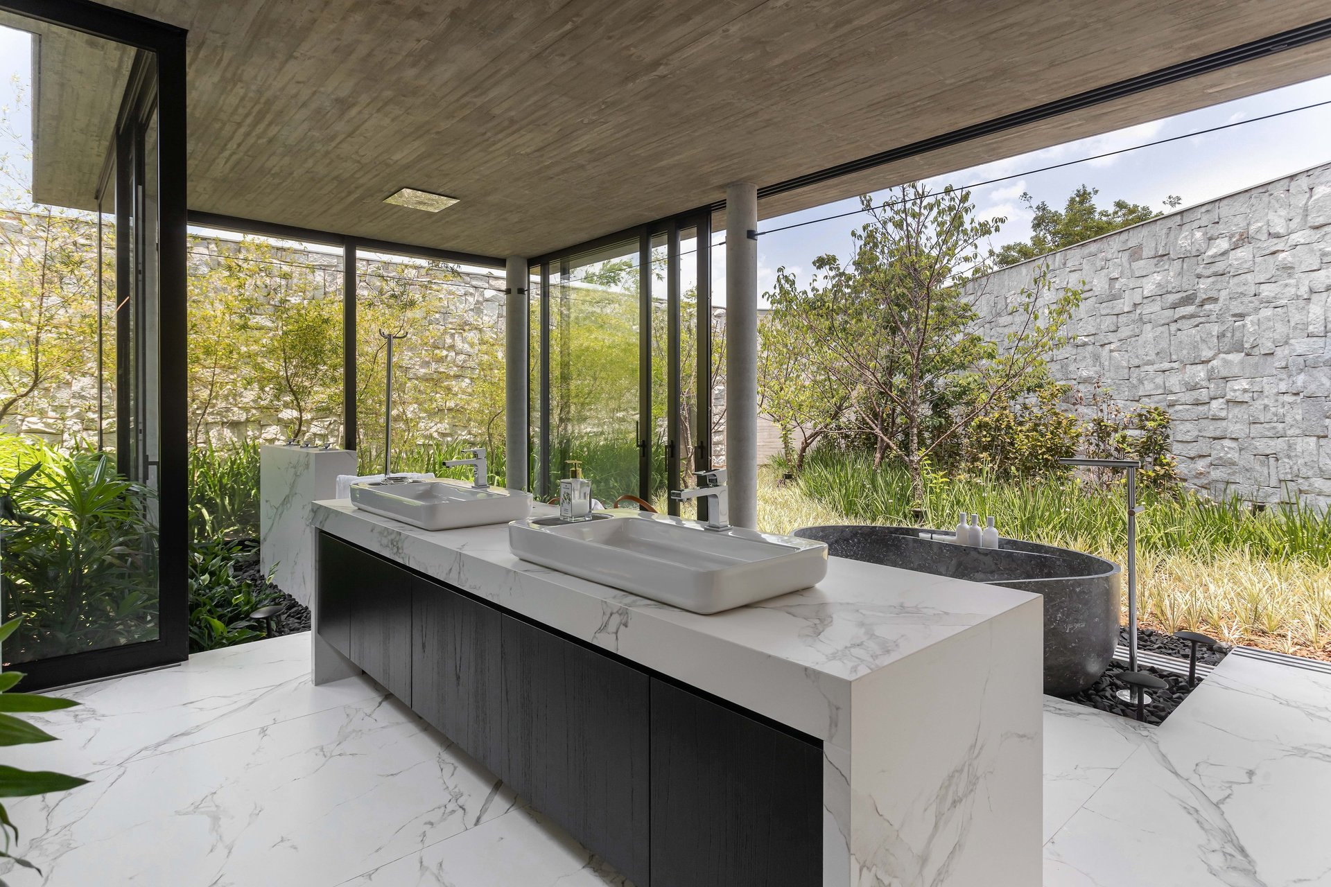 red and green flower petals on brown paper bag