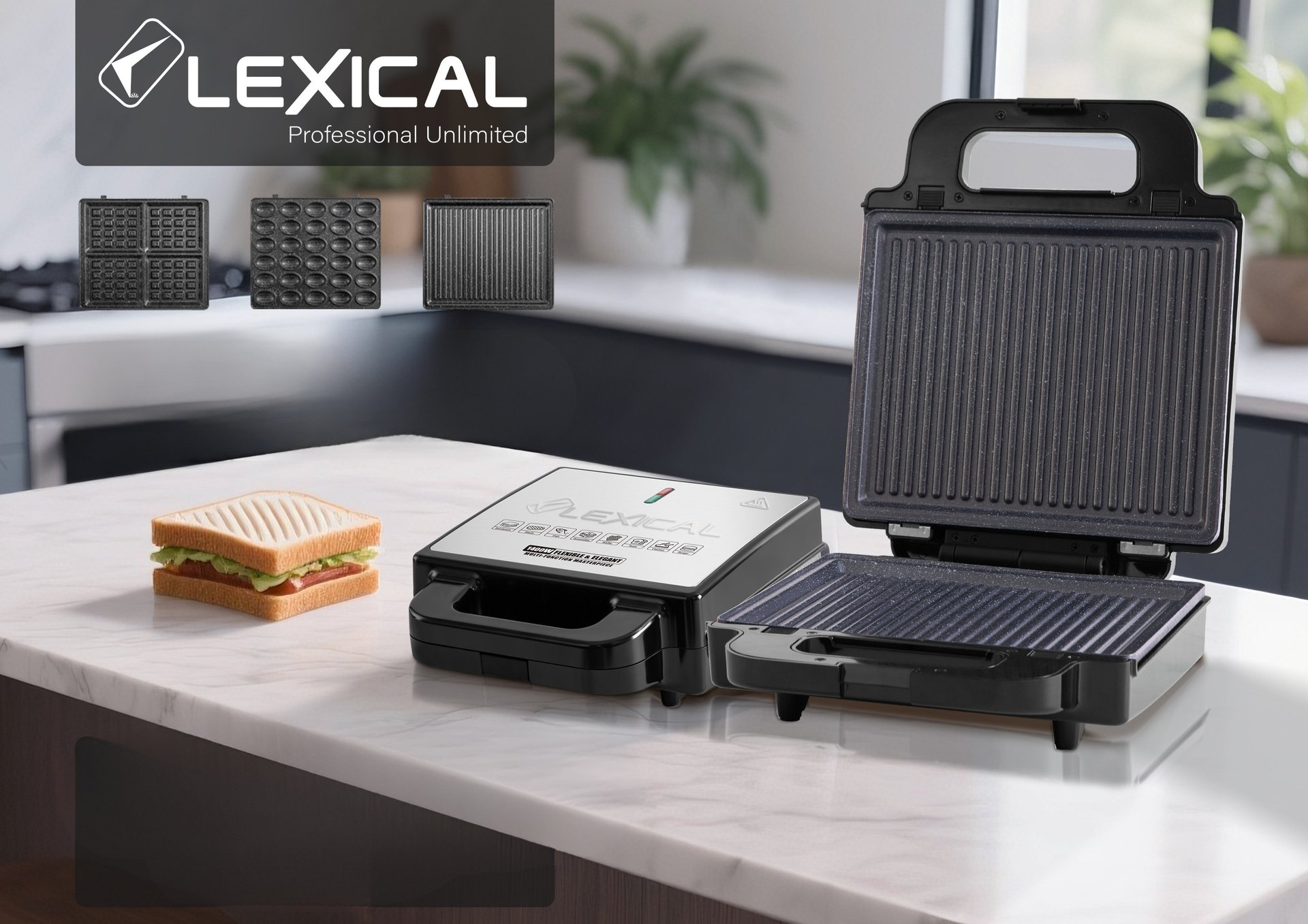 an abstract photo of a curved building with a blue sky in the background