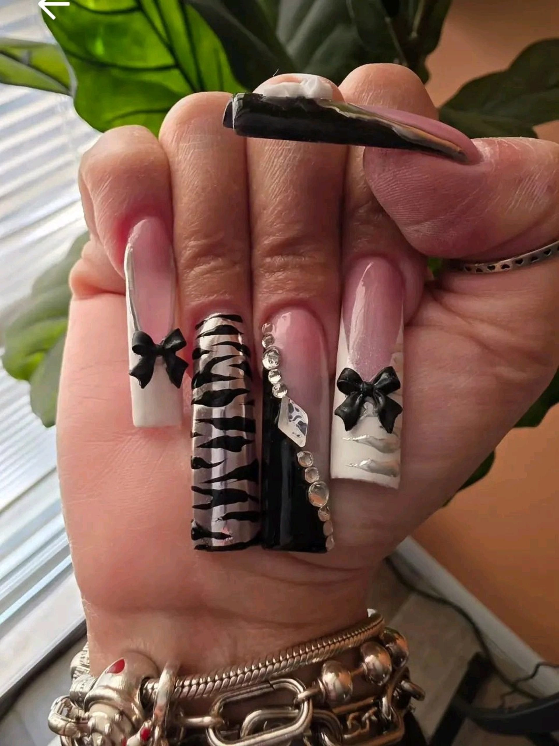 an abstract photo of a curved building with a blue sky in the background