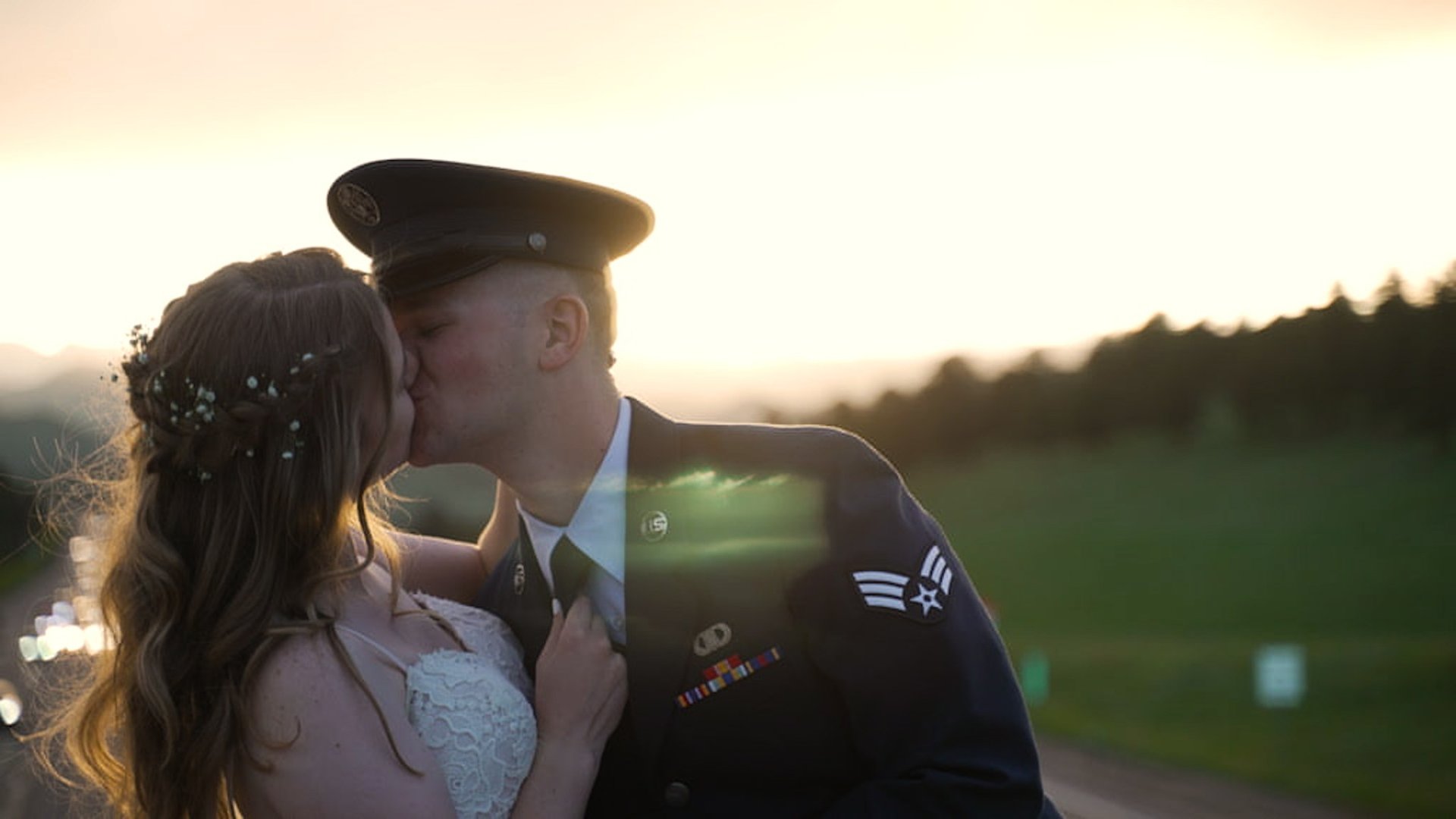 couple wearing silver-colored rings