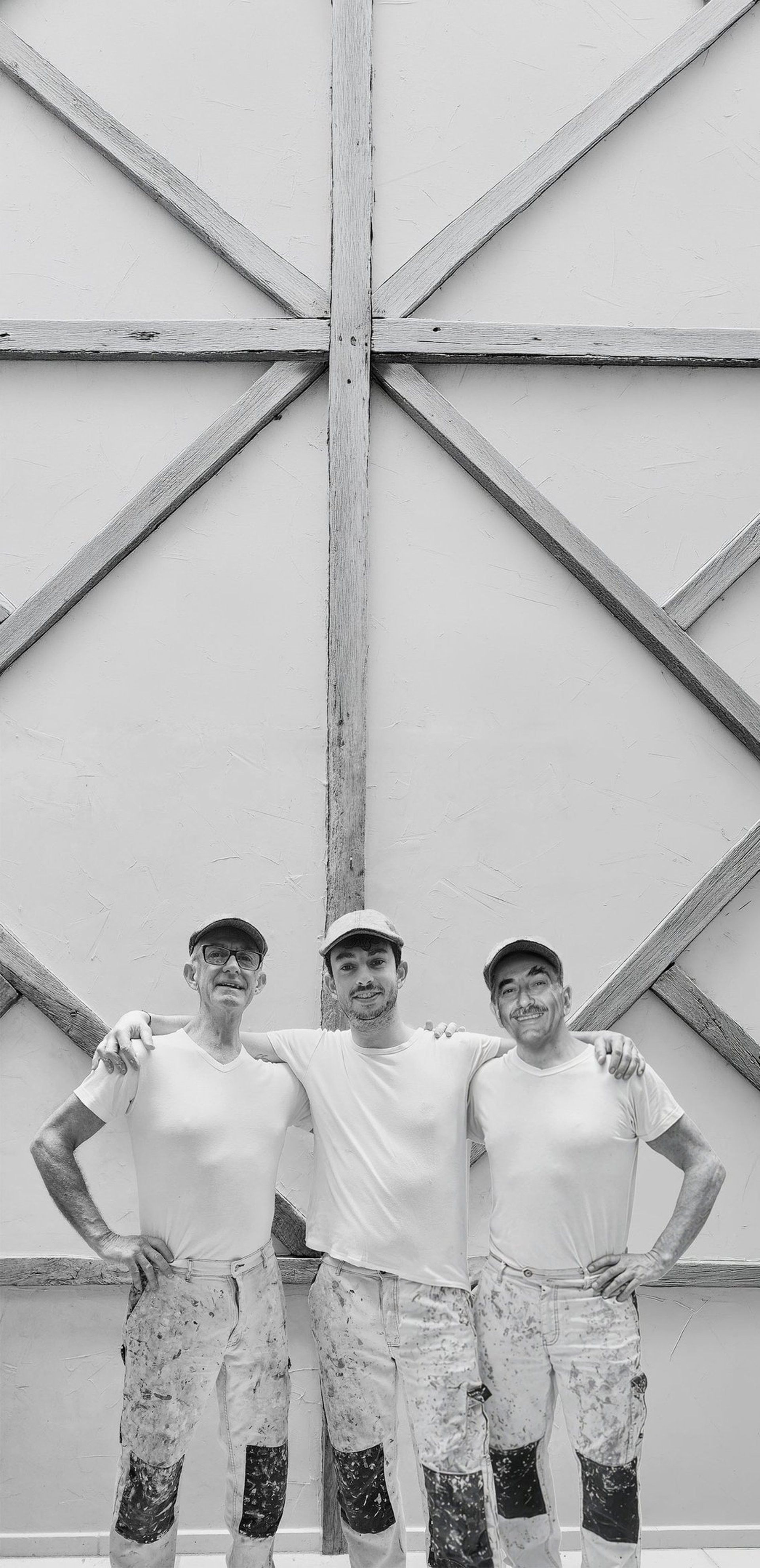 man in blue dress shirt beside woman in black jacket