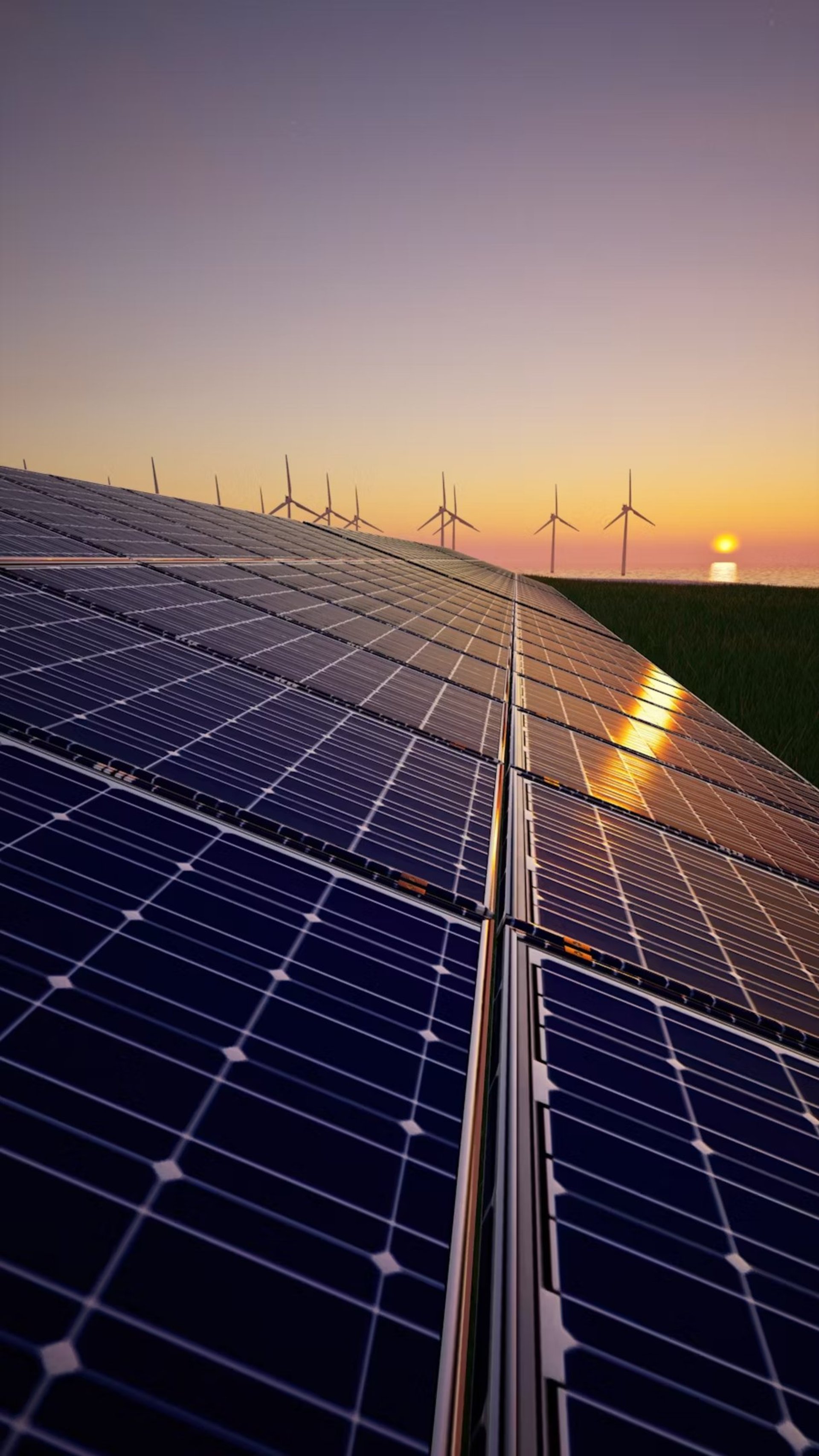A close up of a solar panel on a building