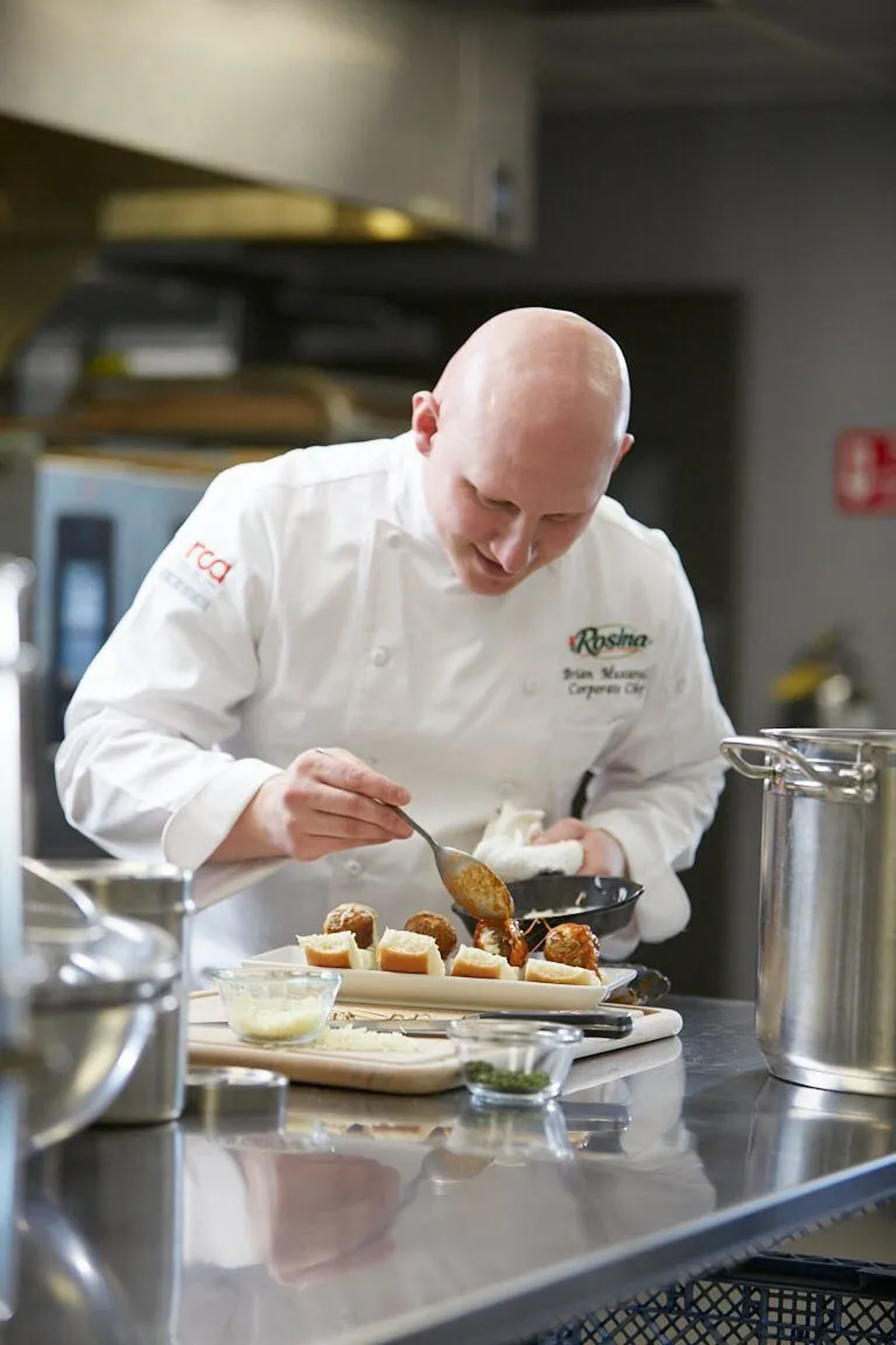 brown powder in clear glass jar
