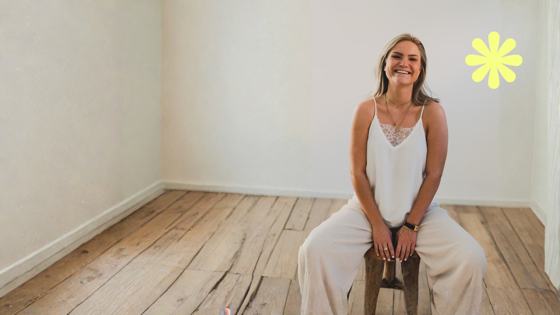 an abstract photo of a curved building with a blue sky in the background