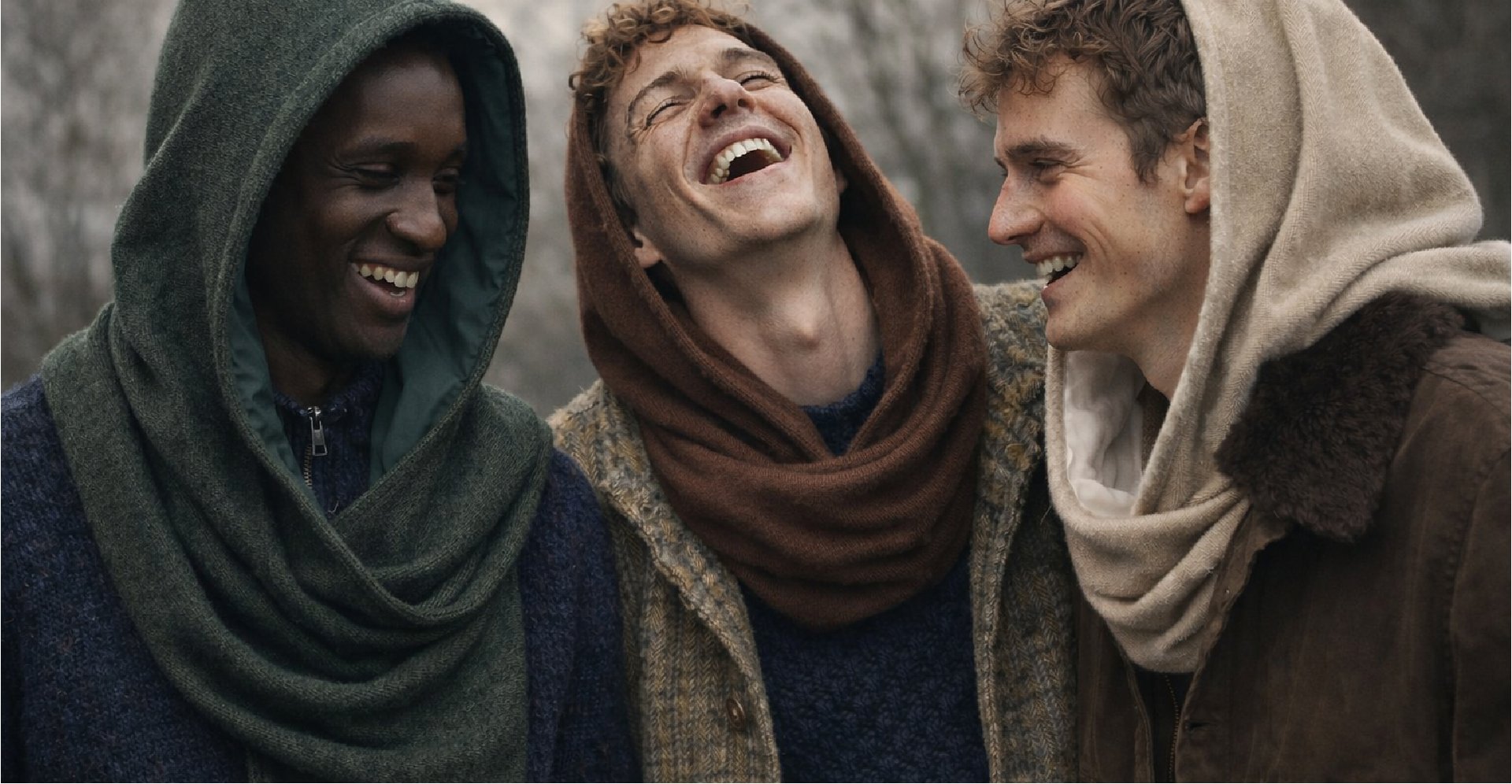 an abstract photo of a curved building with a blue sky in the background