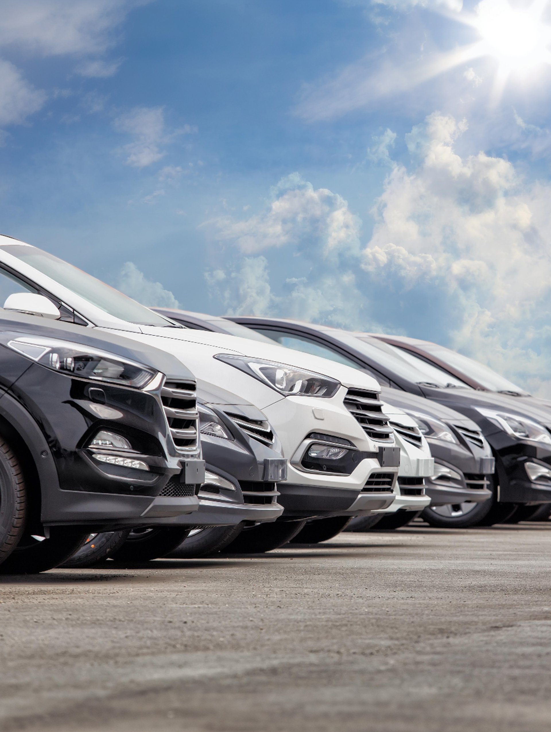 mountain range under blue sky