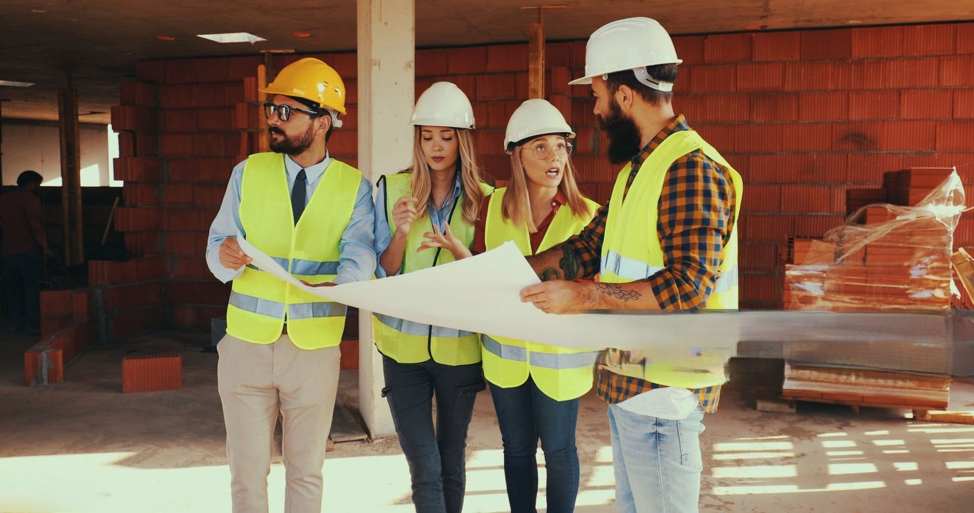 woman wearing yellow long-sleeved dress under white clouds and blue sky during daytime