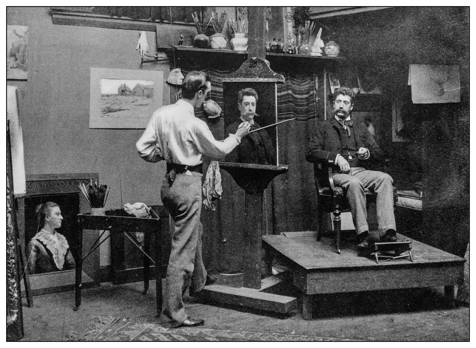 black blue and yellow textile