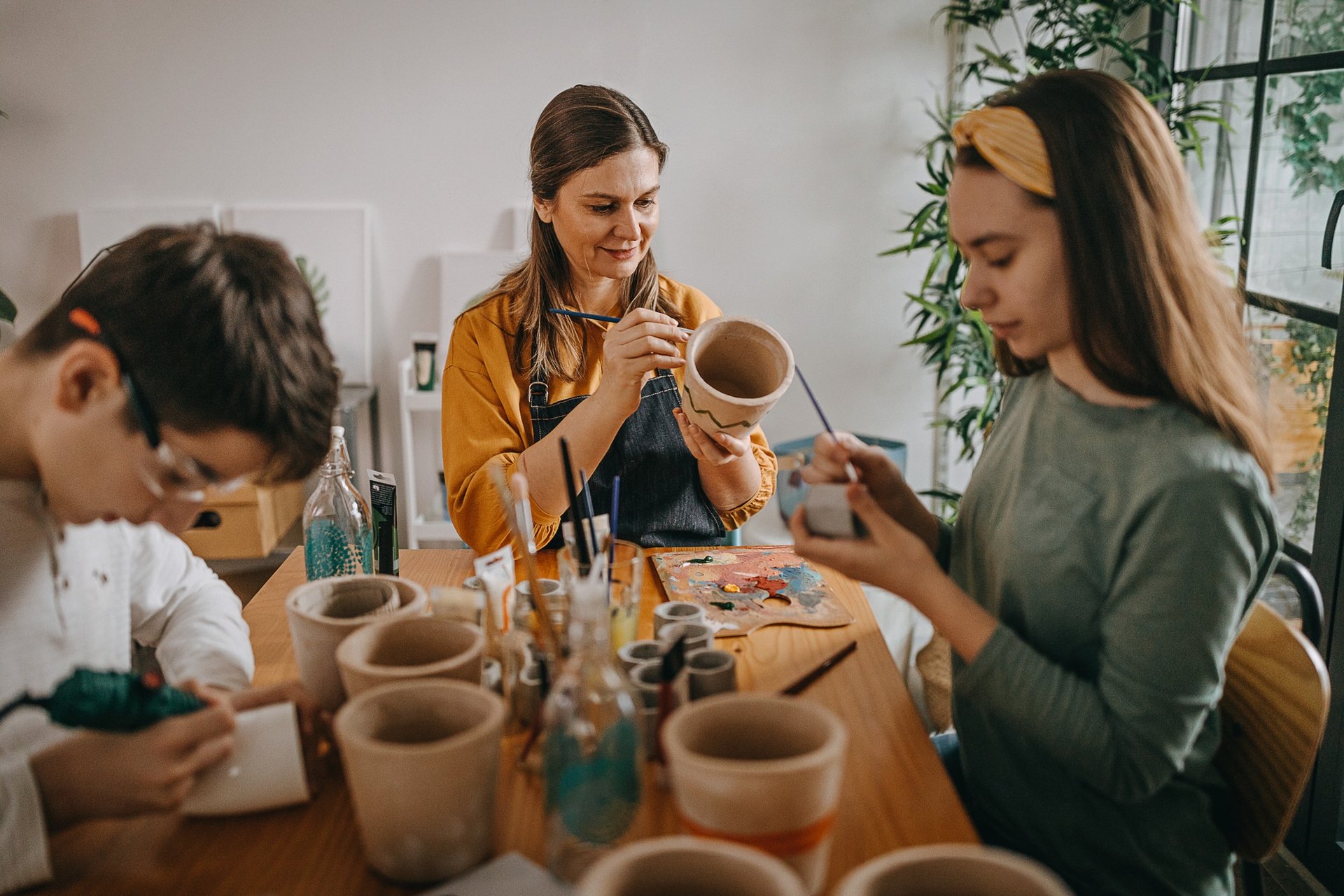 black blue and yellow textile