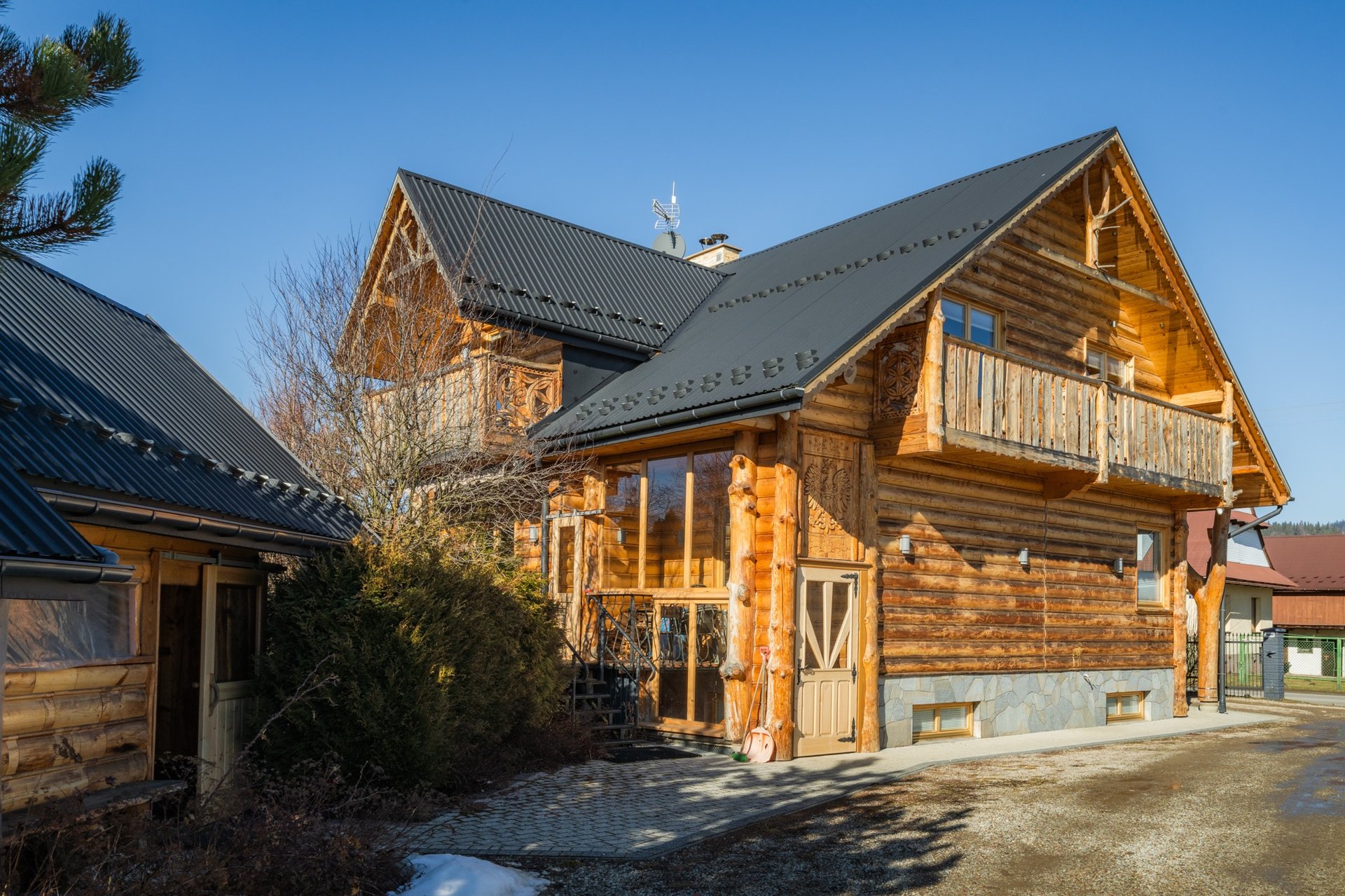 a close up of a black and brown abstract painting