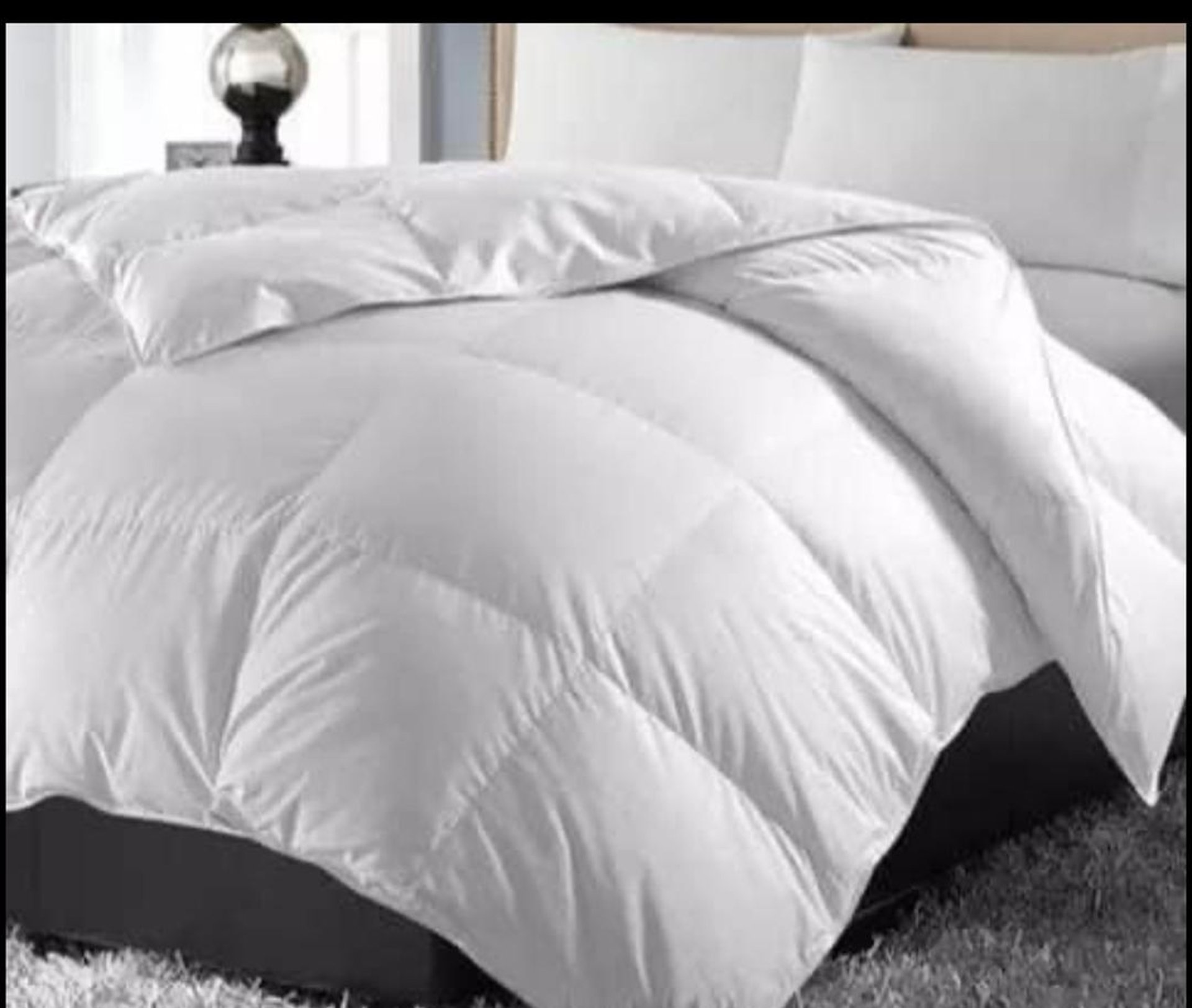 black and white bed linen